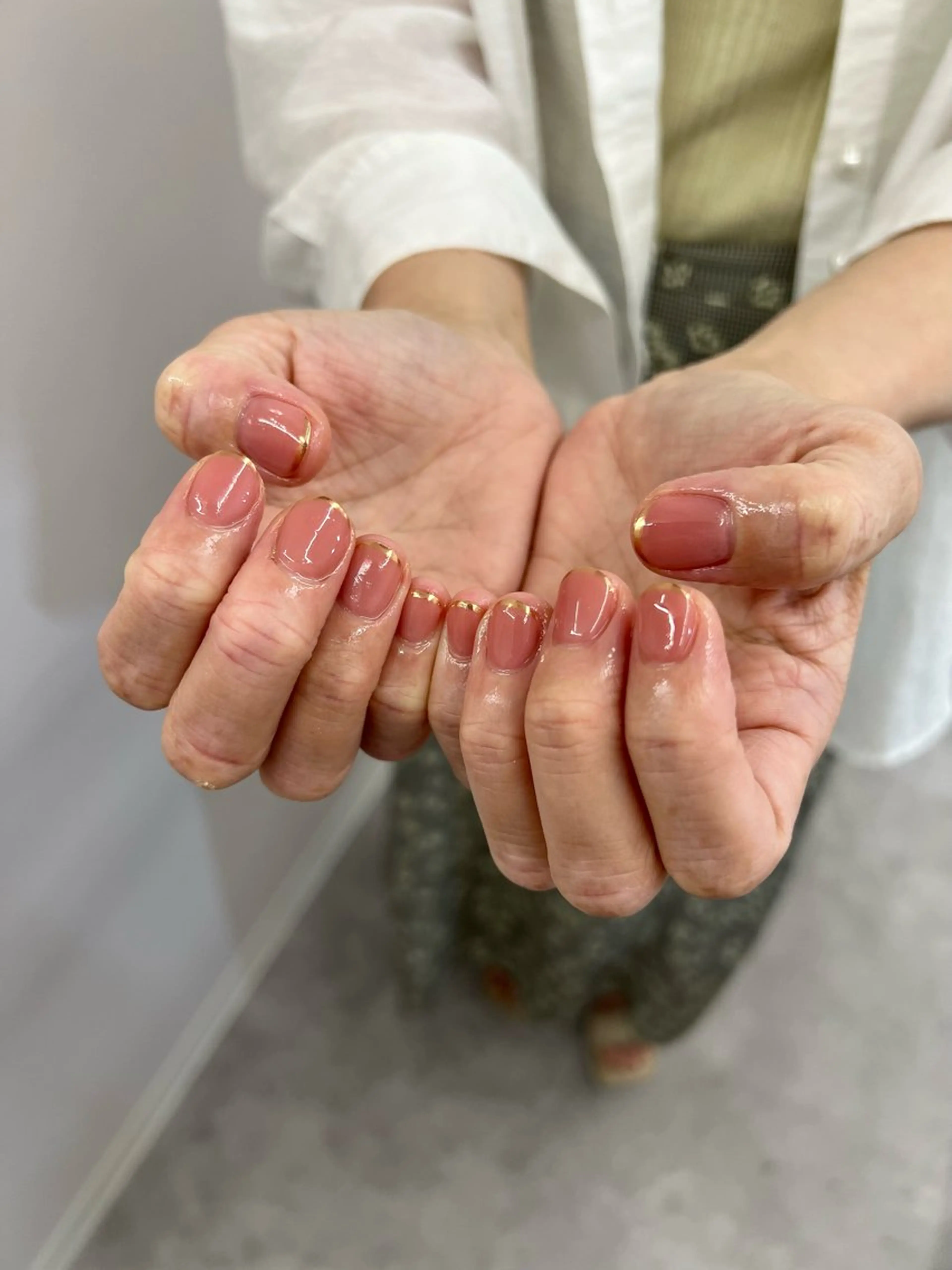 ネイル フレンチネイル ジェルネイル マグネットネイル ミラーネイル ニュアンスネイル ハンドネイル ハンドケア Bana_ Nailのネイルデザイン