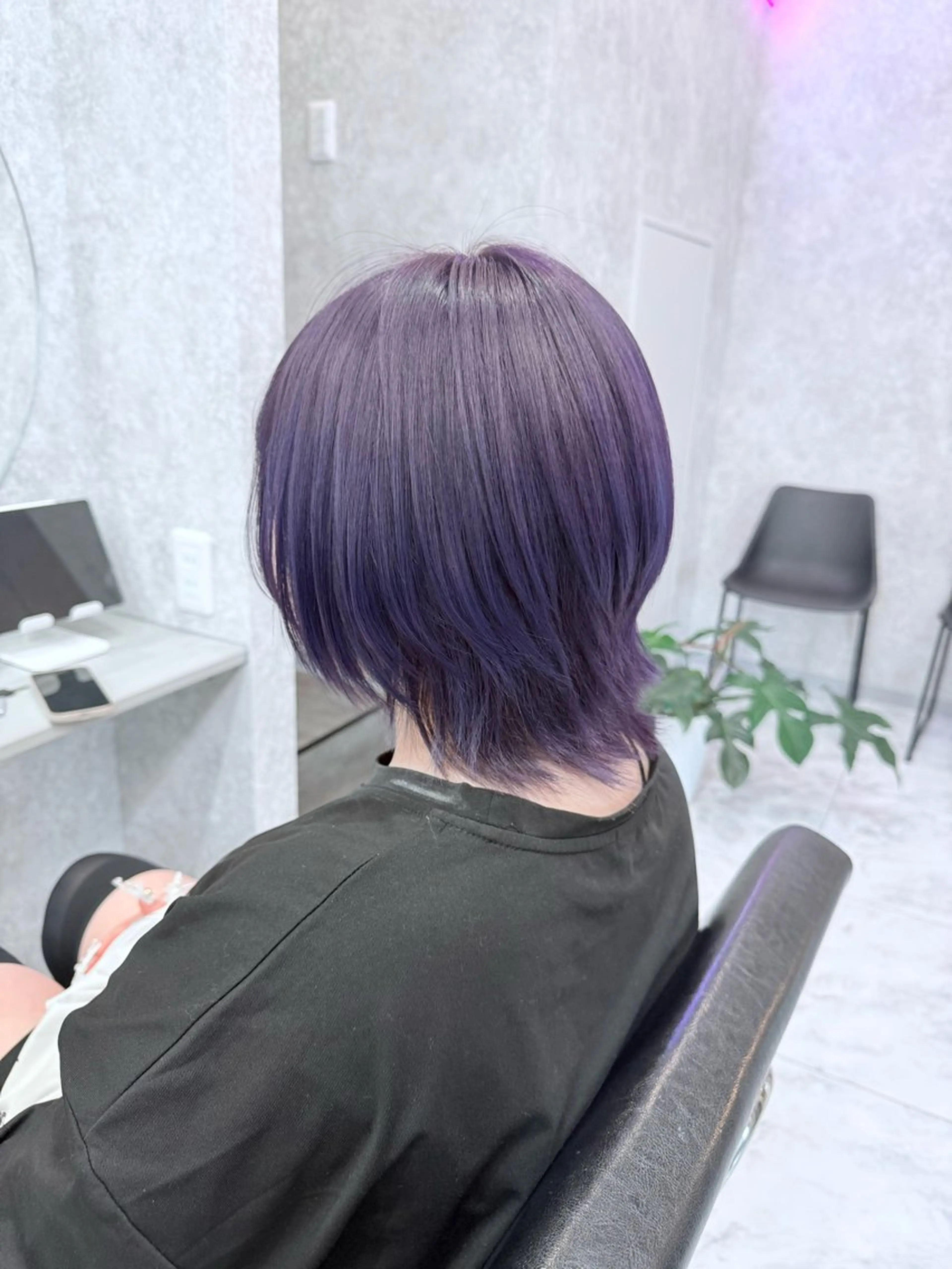 ショート カラー 🌺ハイトーン🌺 矢葺 なぎさ🌺🌺のヘアスタイル