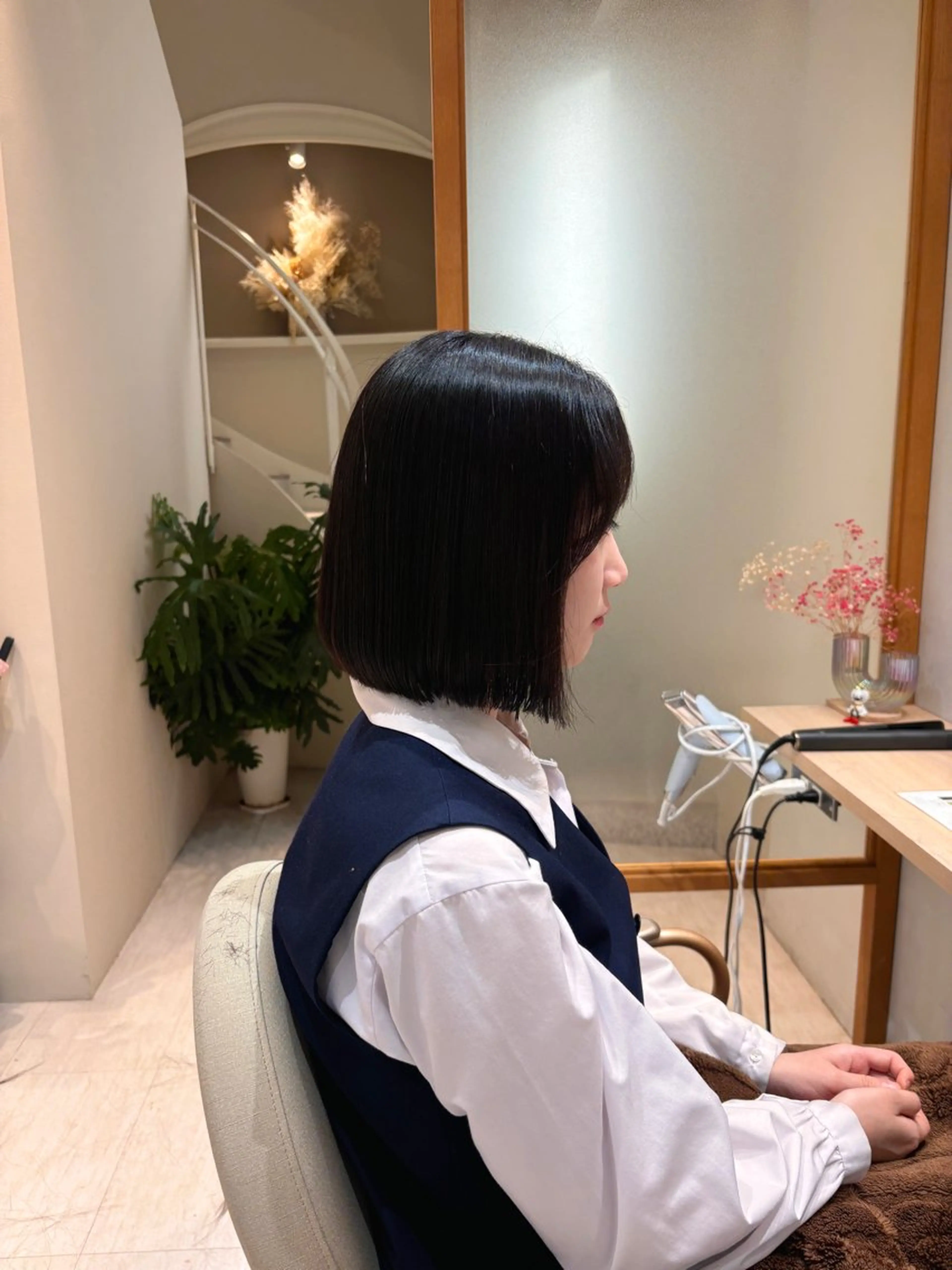 ショート ボブ 小林 琉花のヘアスタイル