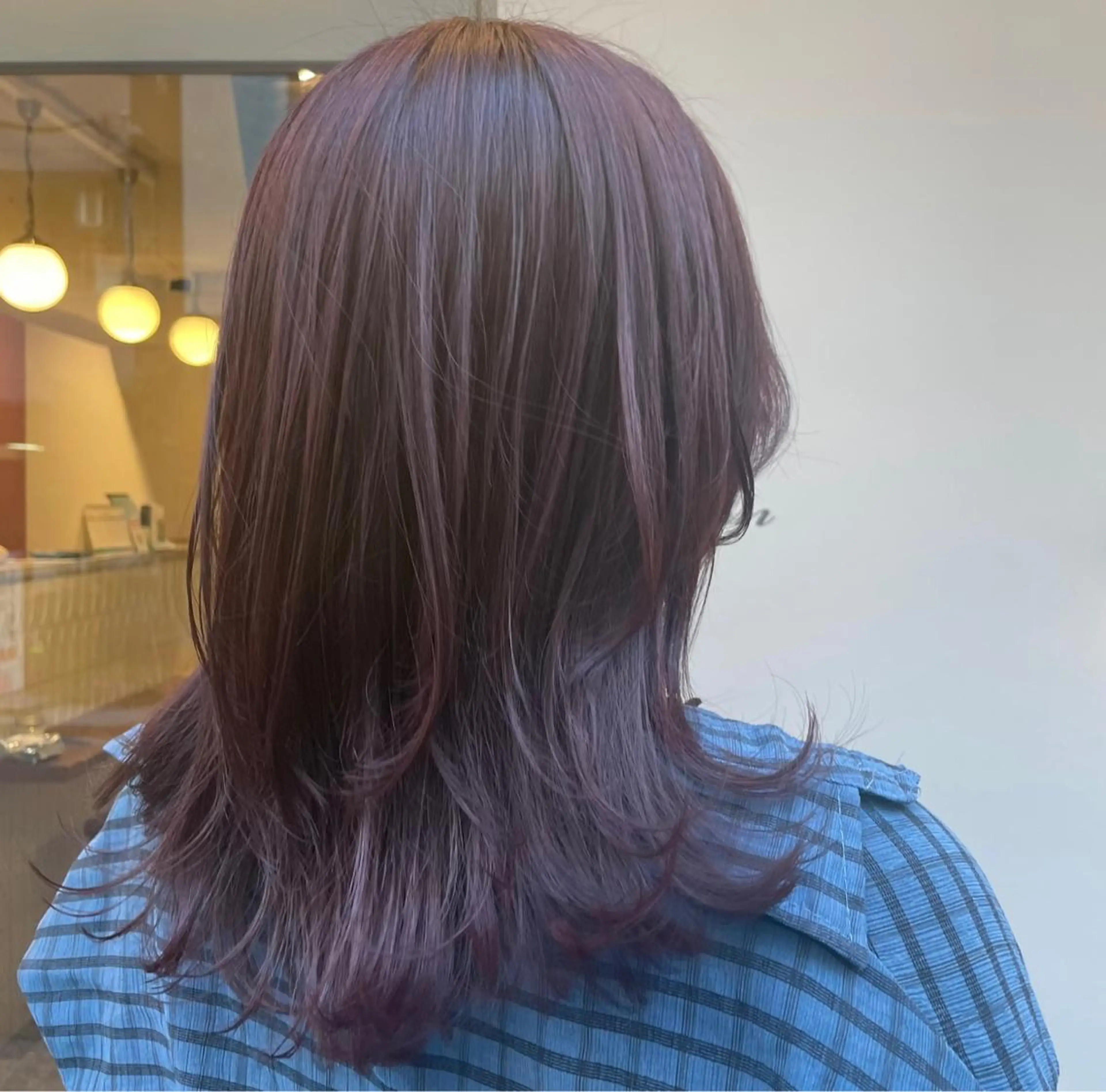 カラー ラベンダーカラー moon所属・【メンズ特化】 畑山莉央のヘアスタイル