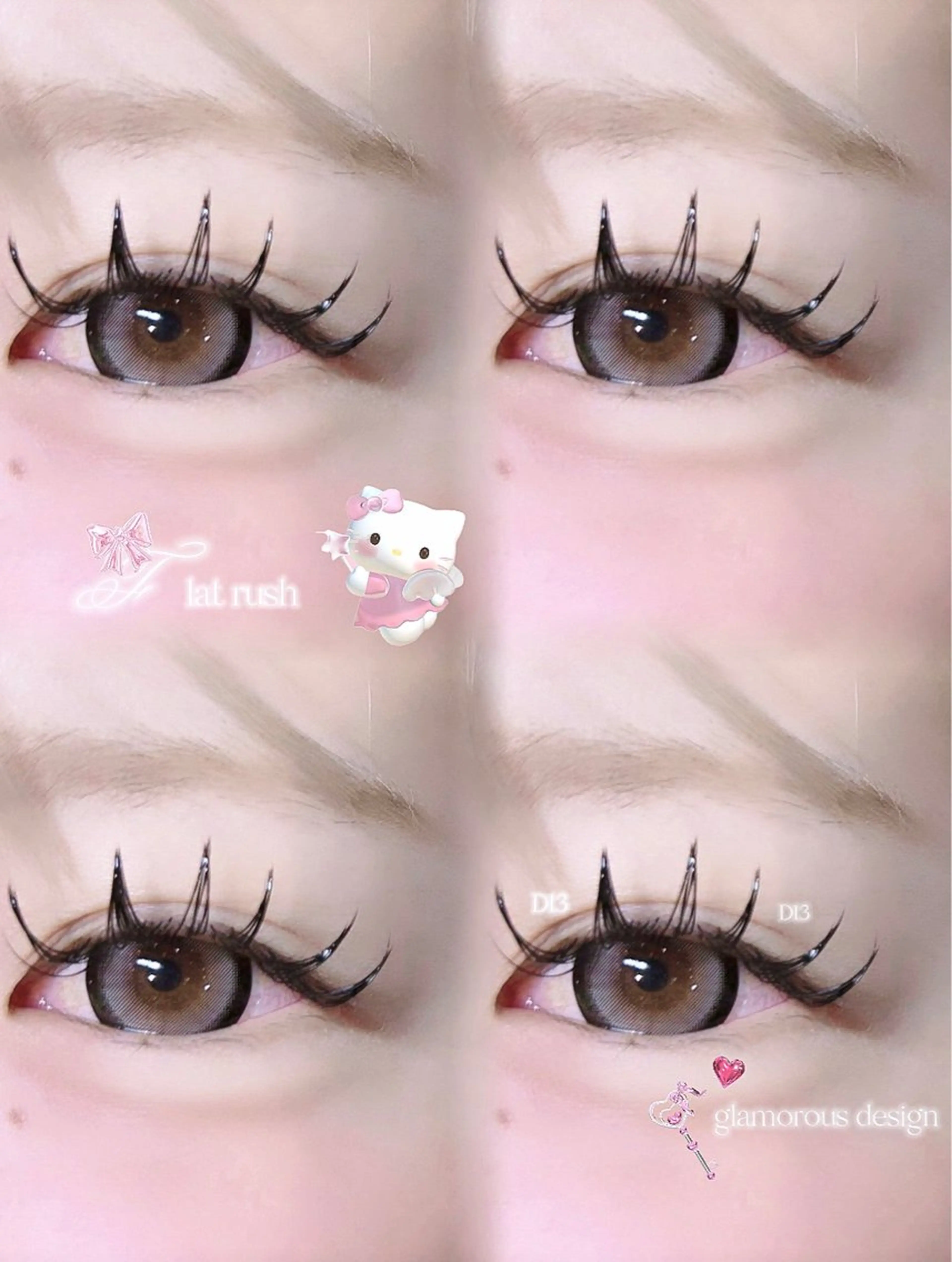 マツエク・マツパ 小池 芽彩のマツエク・マツパデザイン