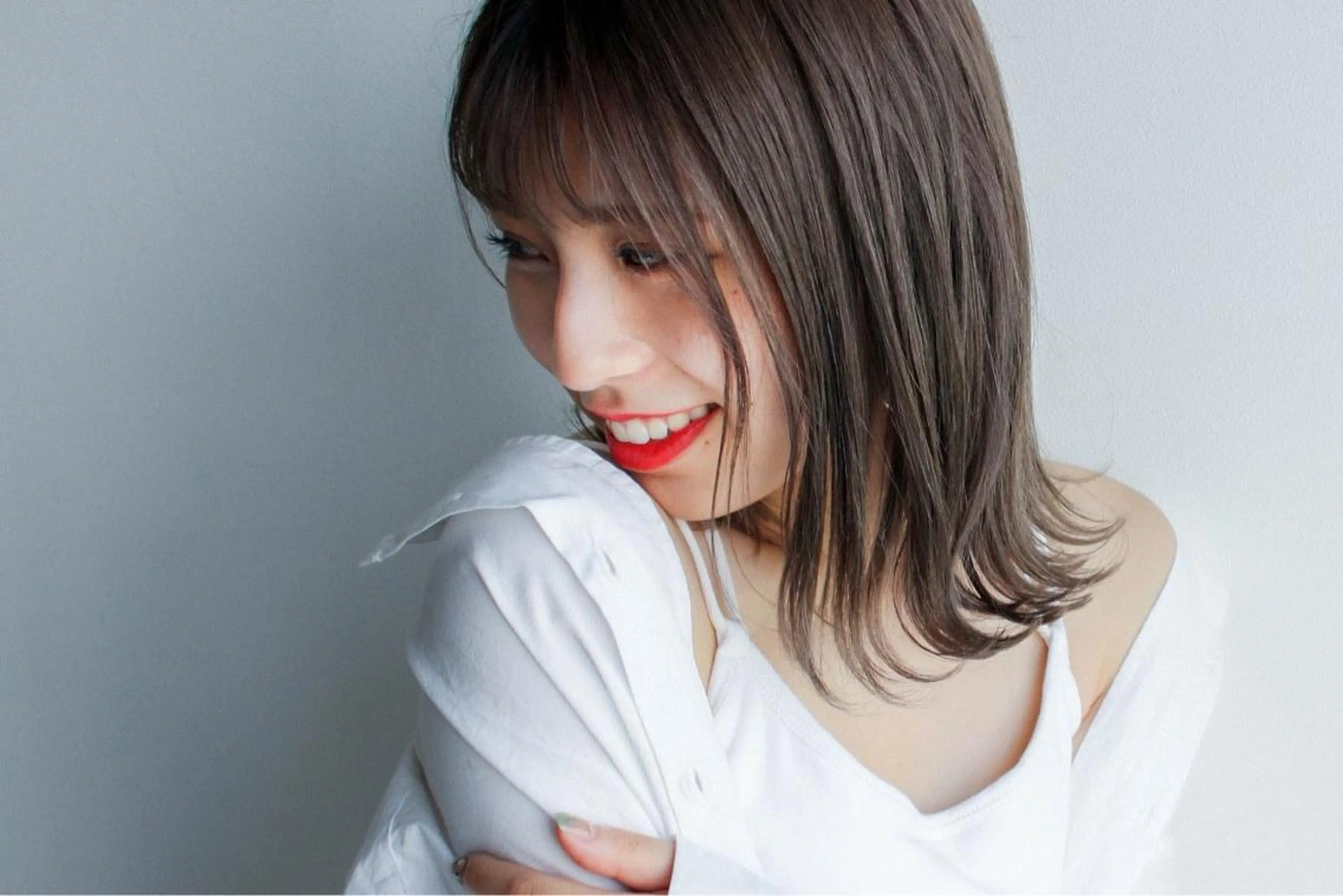 カラー ヘアカラー rio .のヘアスタイル