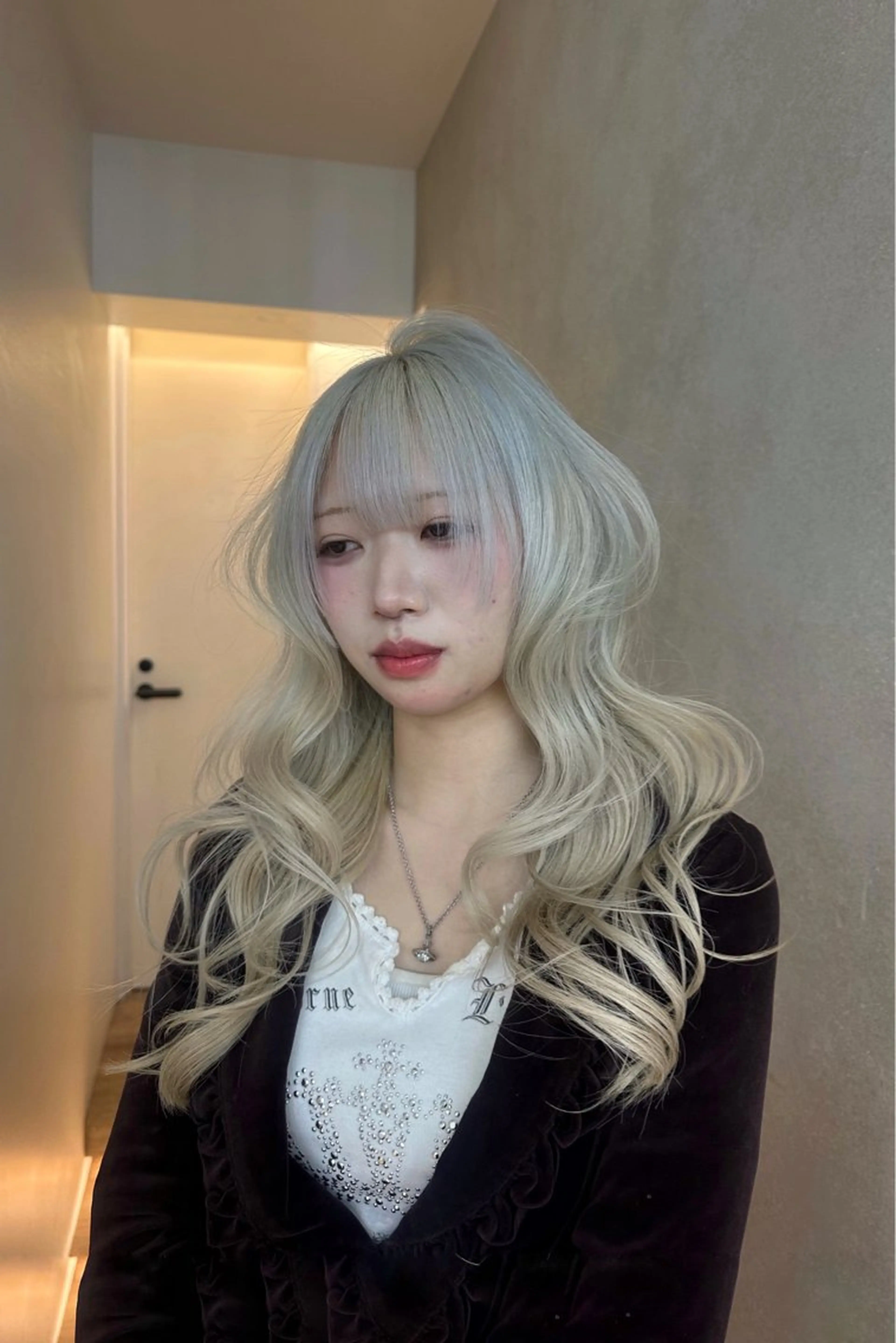 カラー ヘアカラー ハイトーン特化 pepe🎀のヘアスタイル