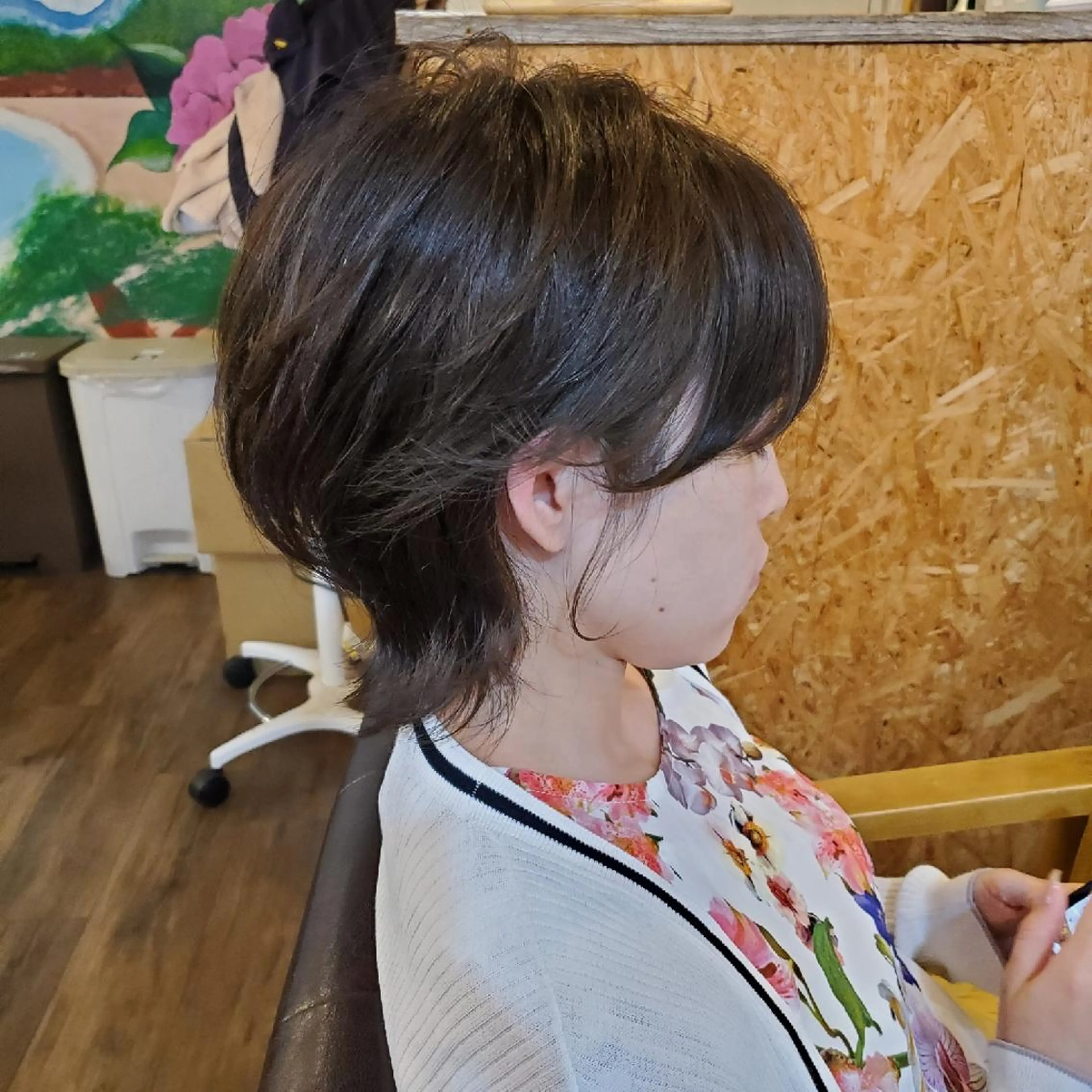 ショート カラー カット ヘアカラー トリートメント フリーランス所属・韓国ヘア レイヤー くびれヘアMATSUのヘアスタイル