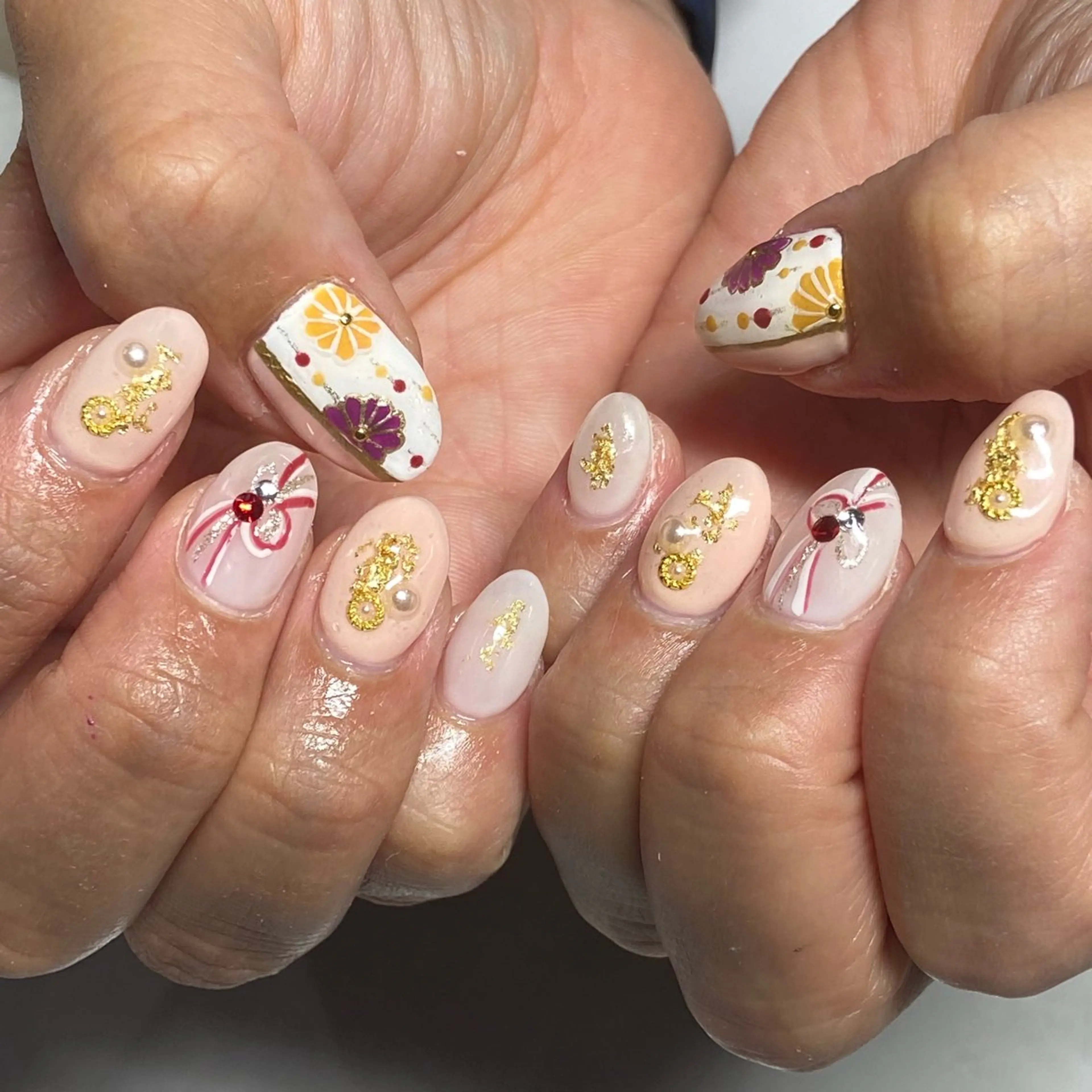 ネイル ハンドネイル nail salon MARuのネイルデザイン