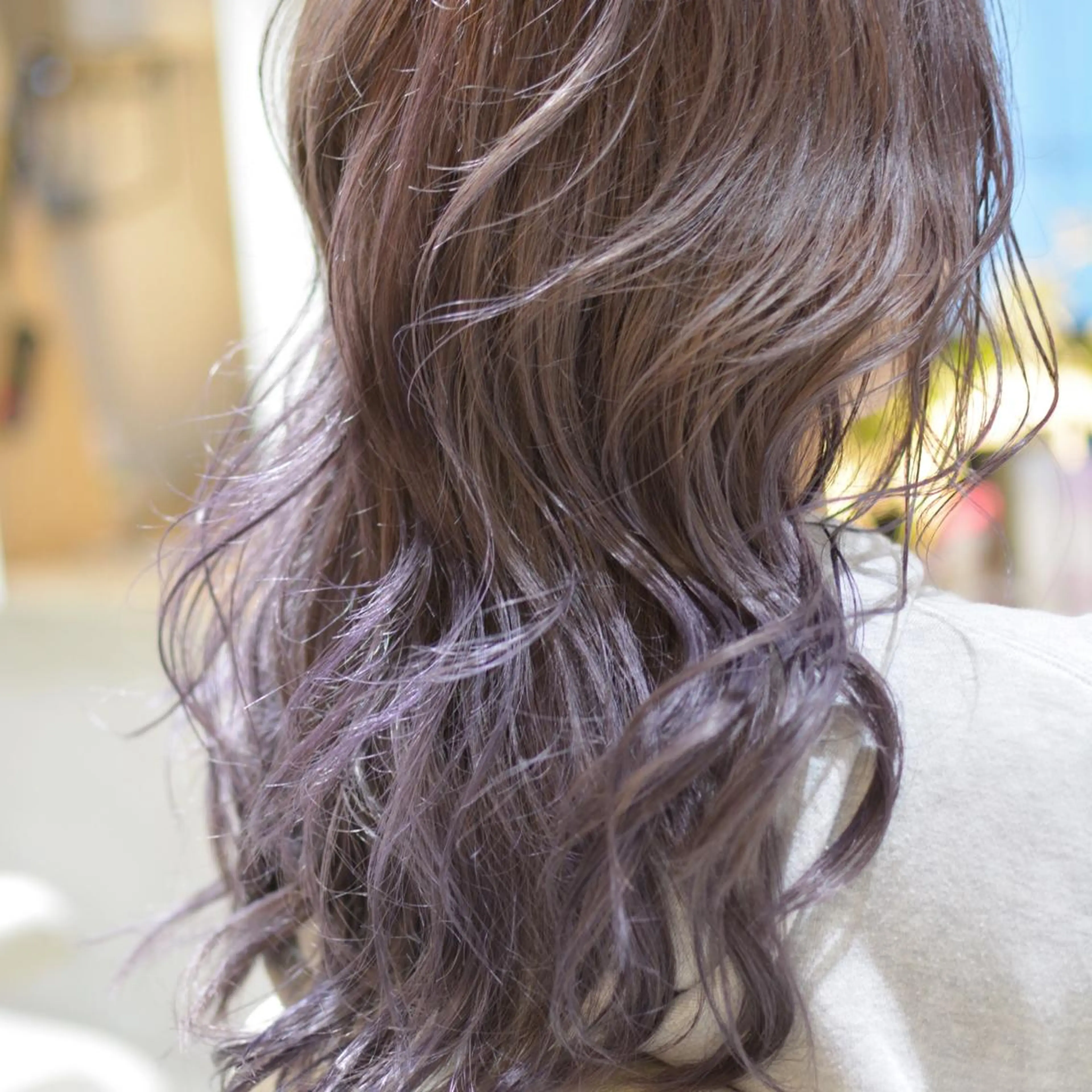 セミロング カット ヘアカラー トリートメント 木村 創造🌟 デザインカラーお任せのヘアスタイル