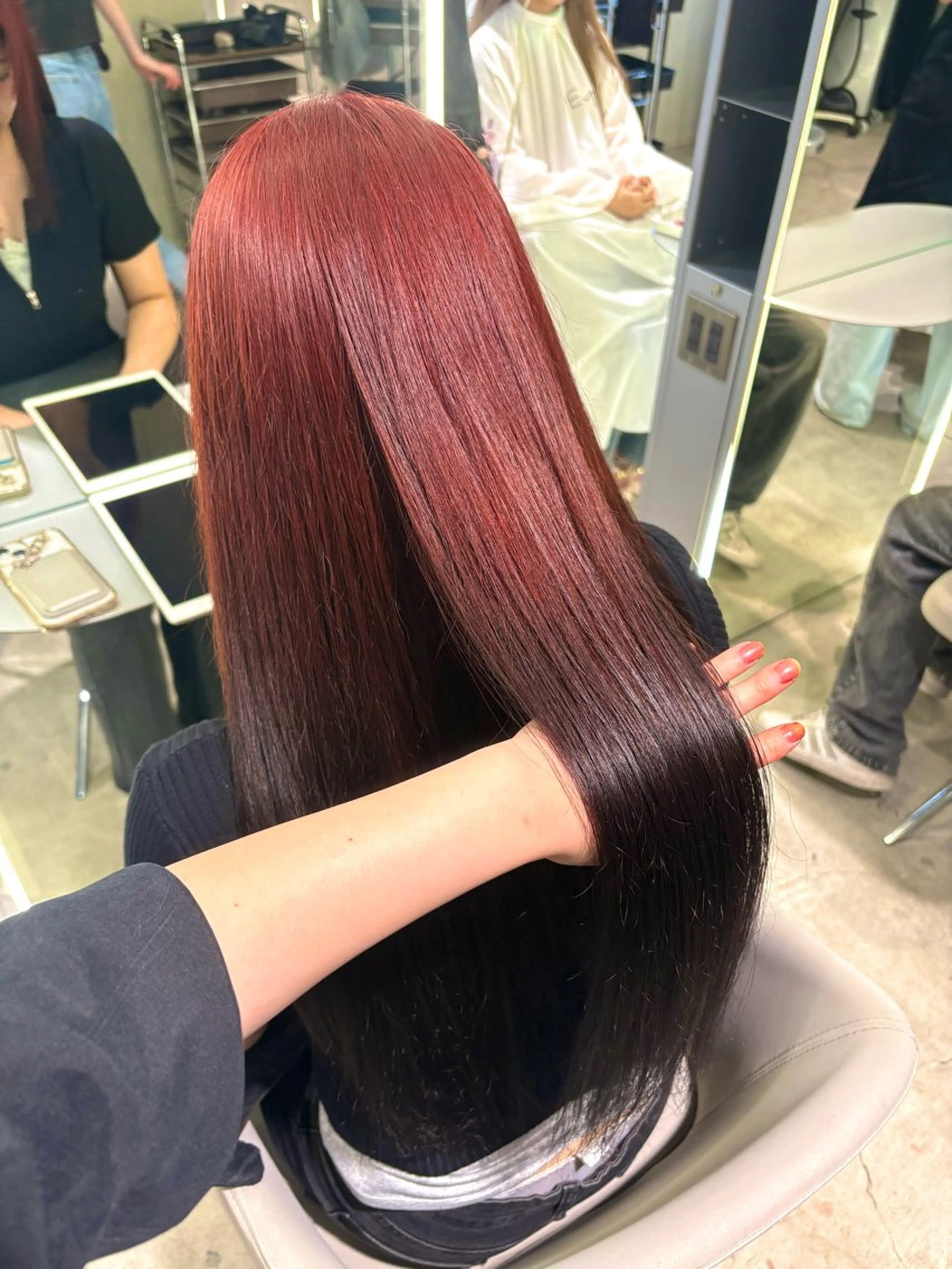 カラー ヘアカラー Harune/うる艶 ハイトーンのヘアスタイル