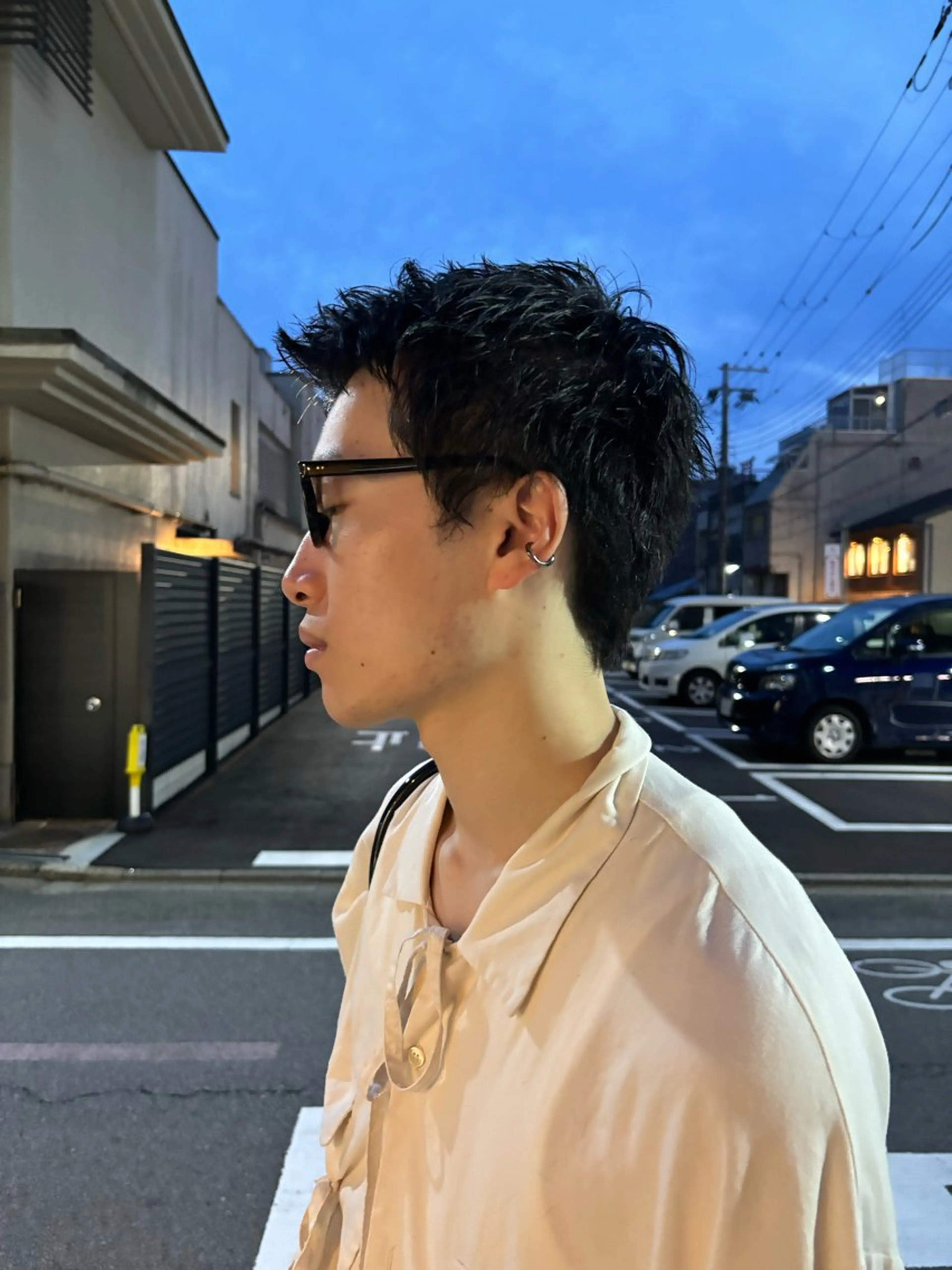 メンズ メンズショート スパイキーショート darts所属・マツダ レンのヘアスタイル