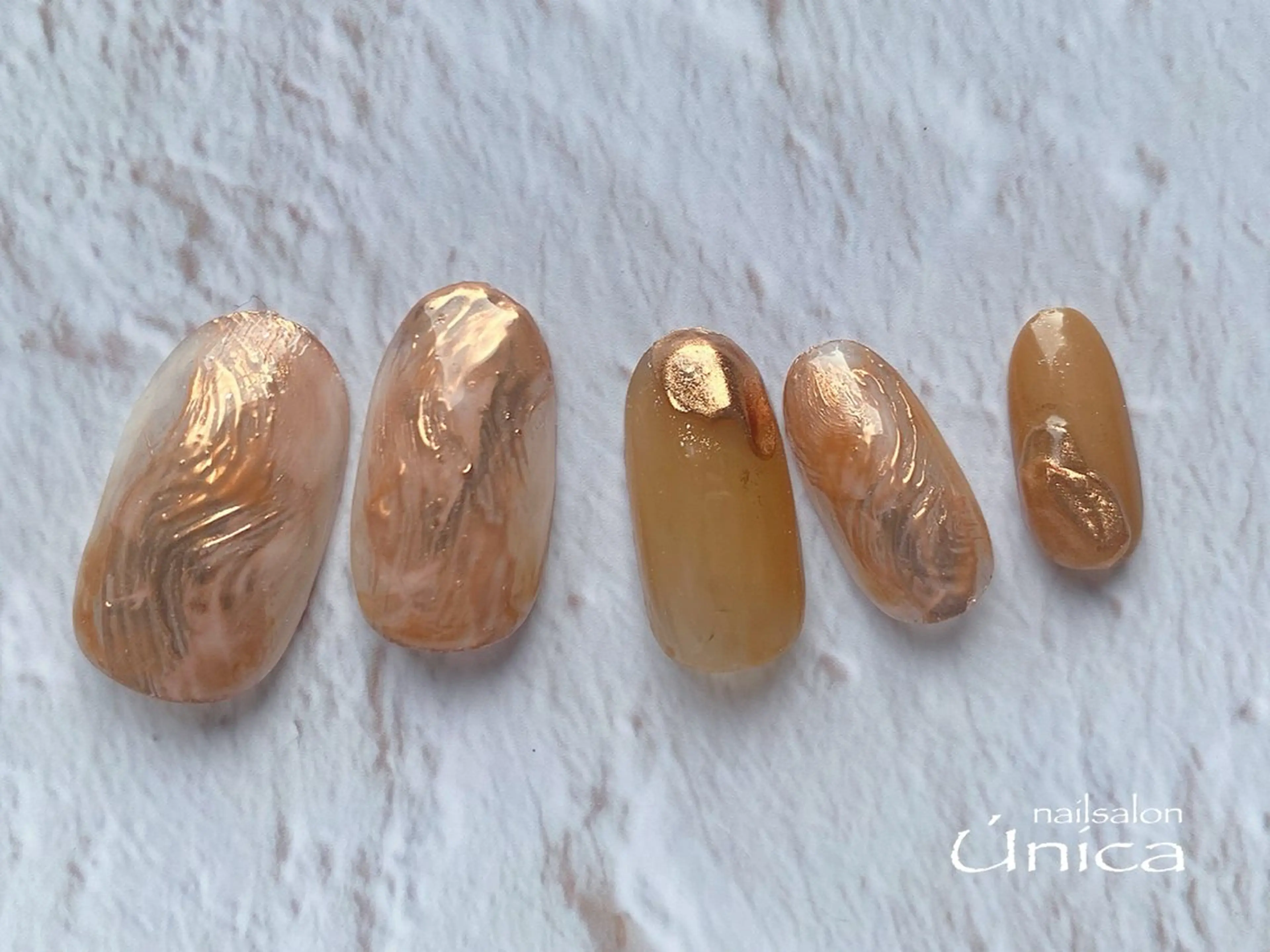 ネイル ニュアンスネイル ハンドネイル nailsalon Única　ウニカのネイルデザイン