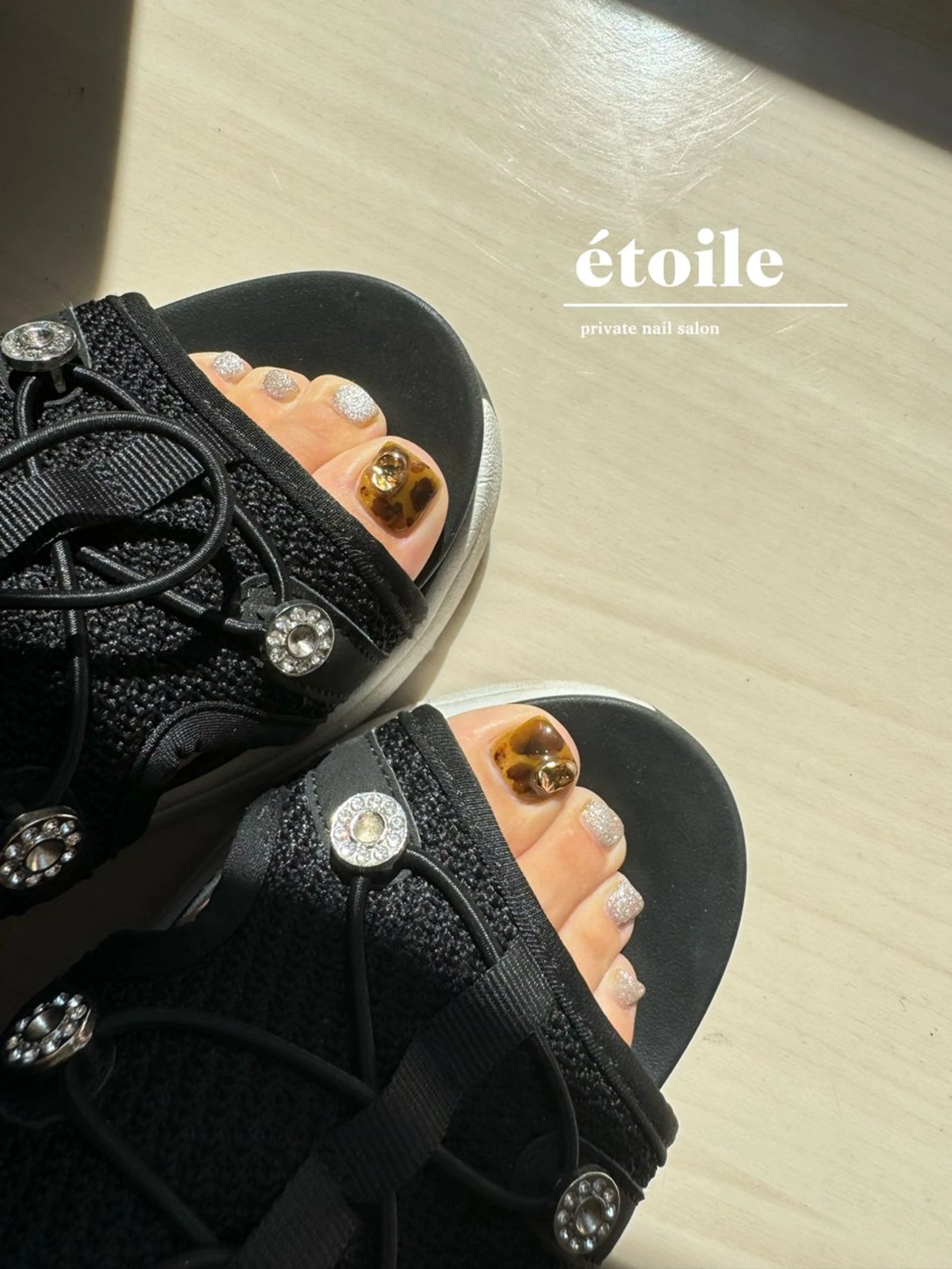 ネイル べっ甲ネイル étoile ｜ayaのネイルデザイン