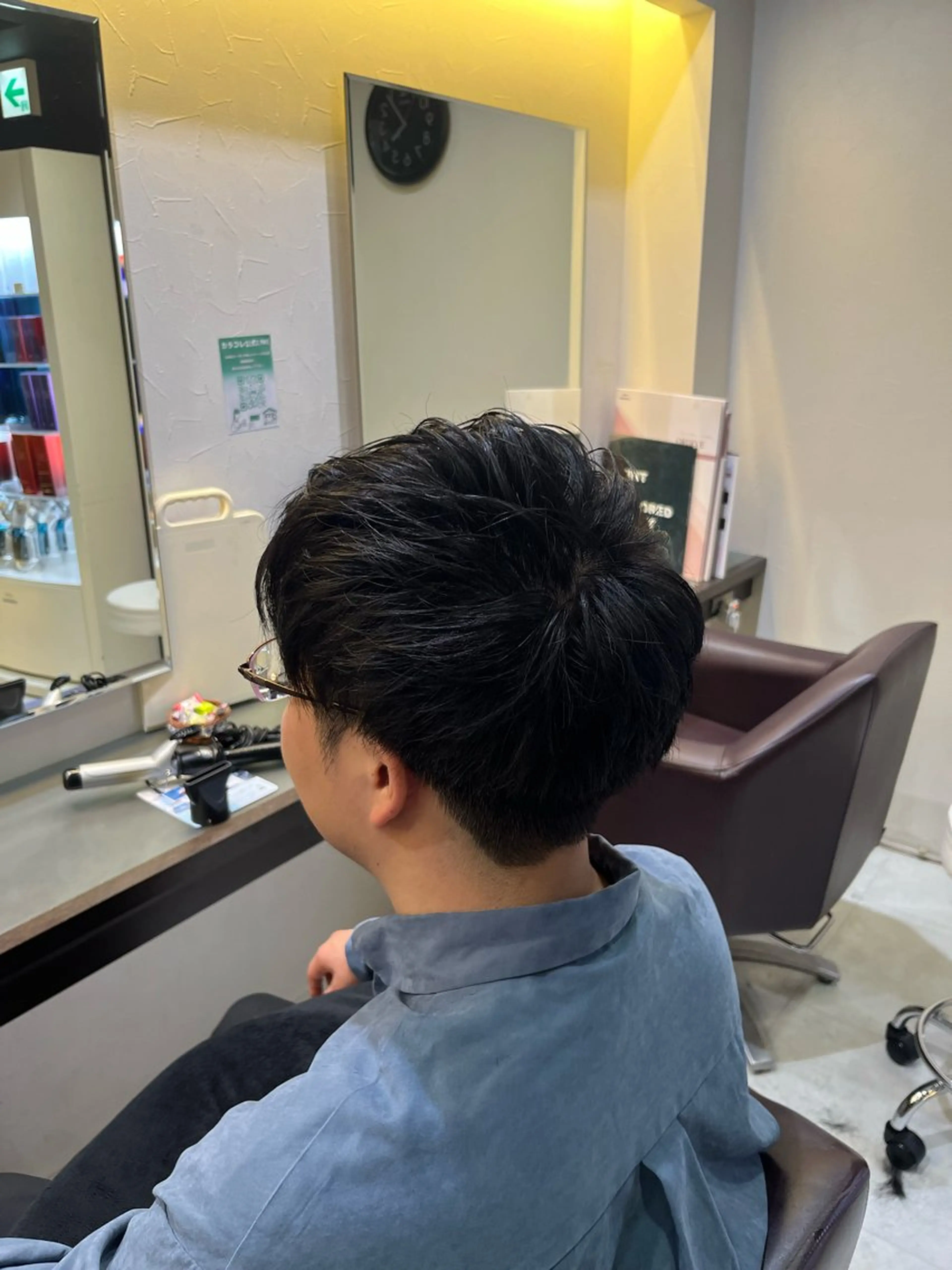 メンズ カラコレ難波店 HIROのヘアスタイル