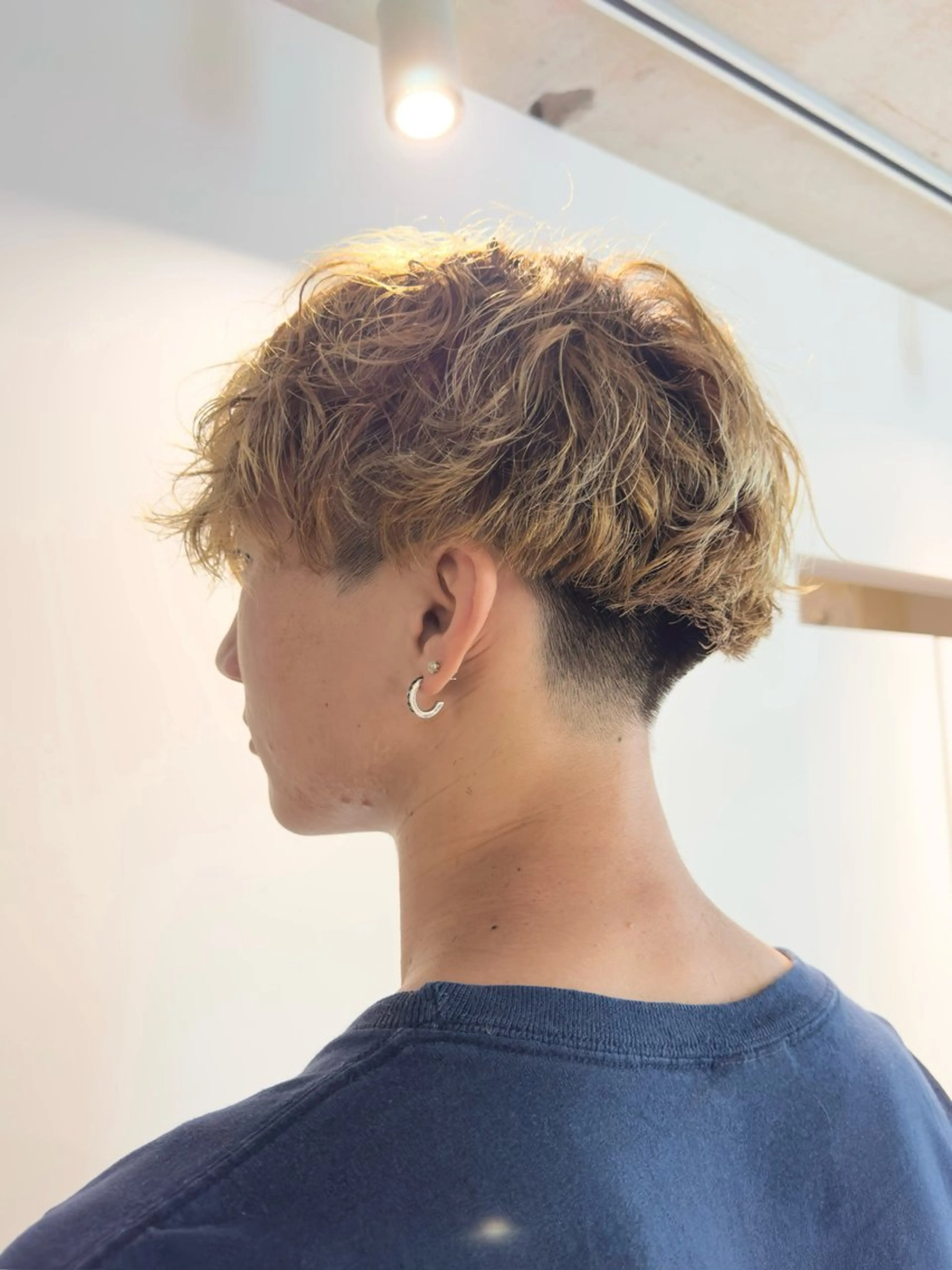 パーマ メンズ カット パーマ saki/Insta fleur_sakiのヘアスタイル