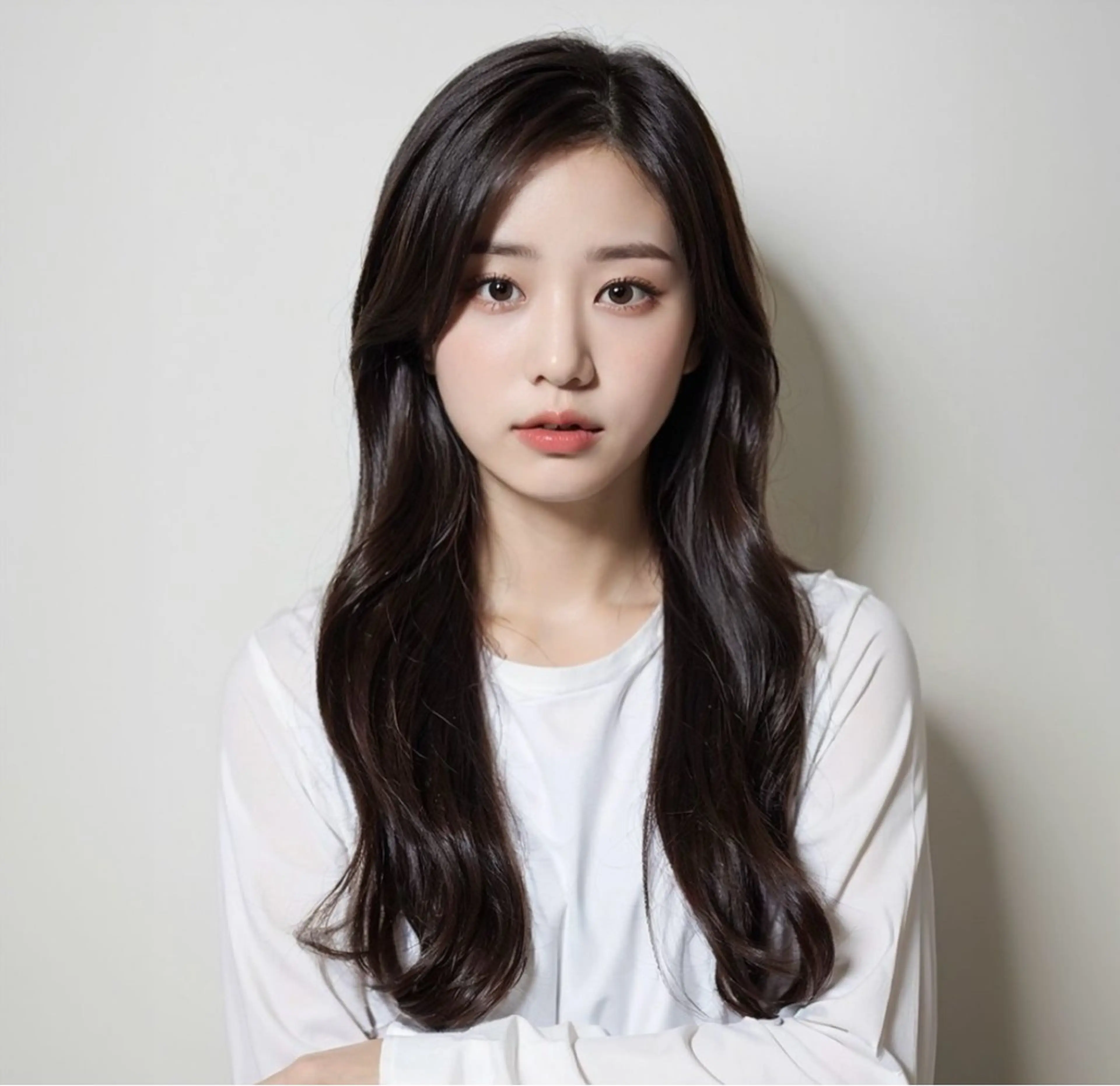 ロング カラー トリートメント コウ チホウのヘアスタイル