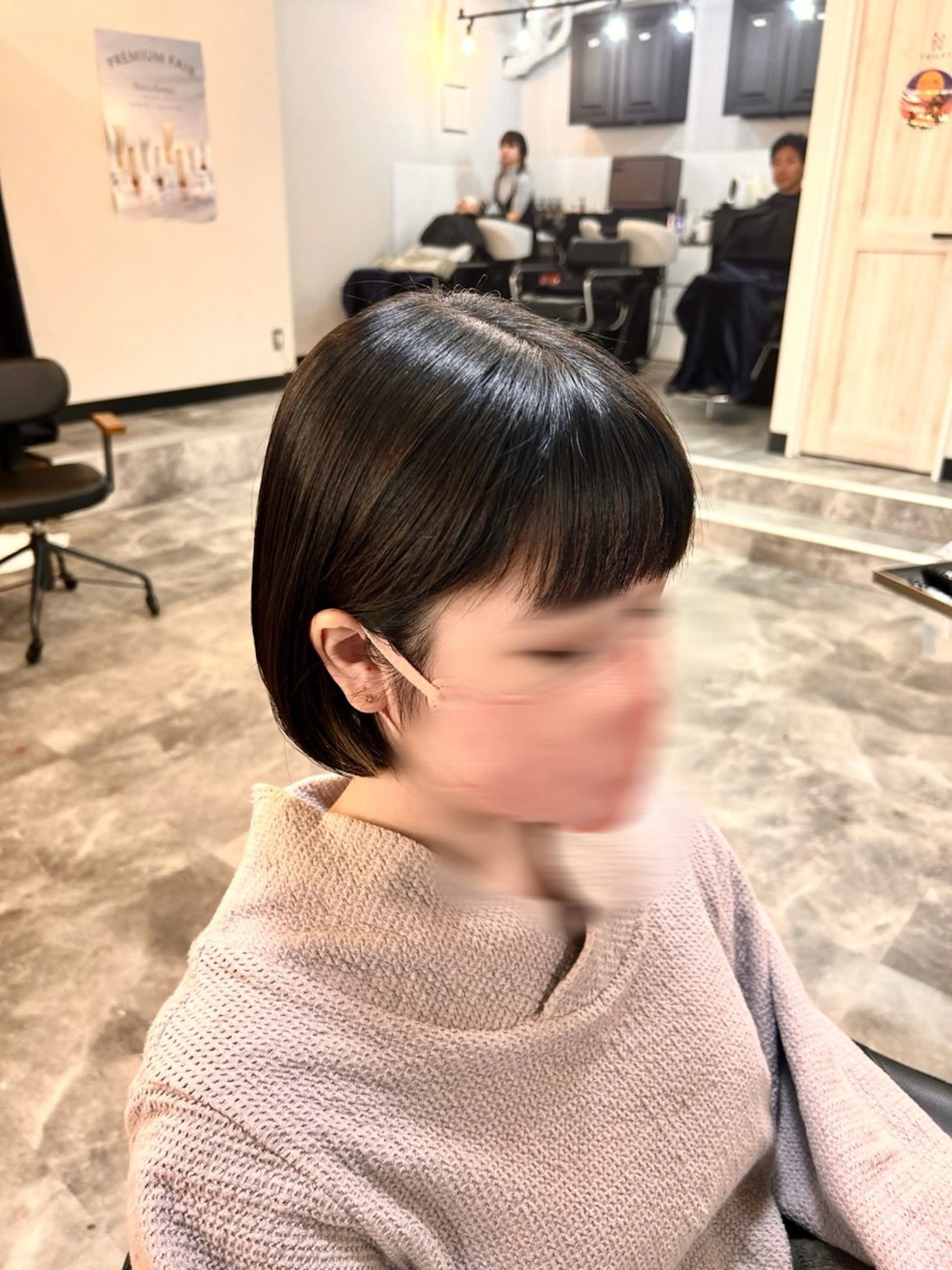 ショート カットモデル 無料🌷スズのヘアスタイル
