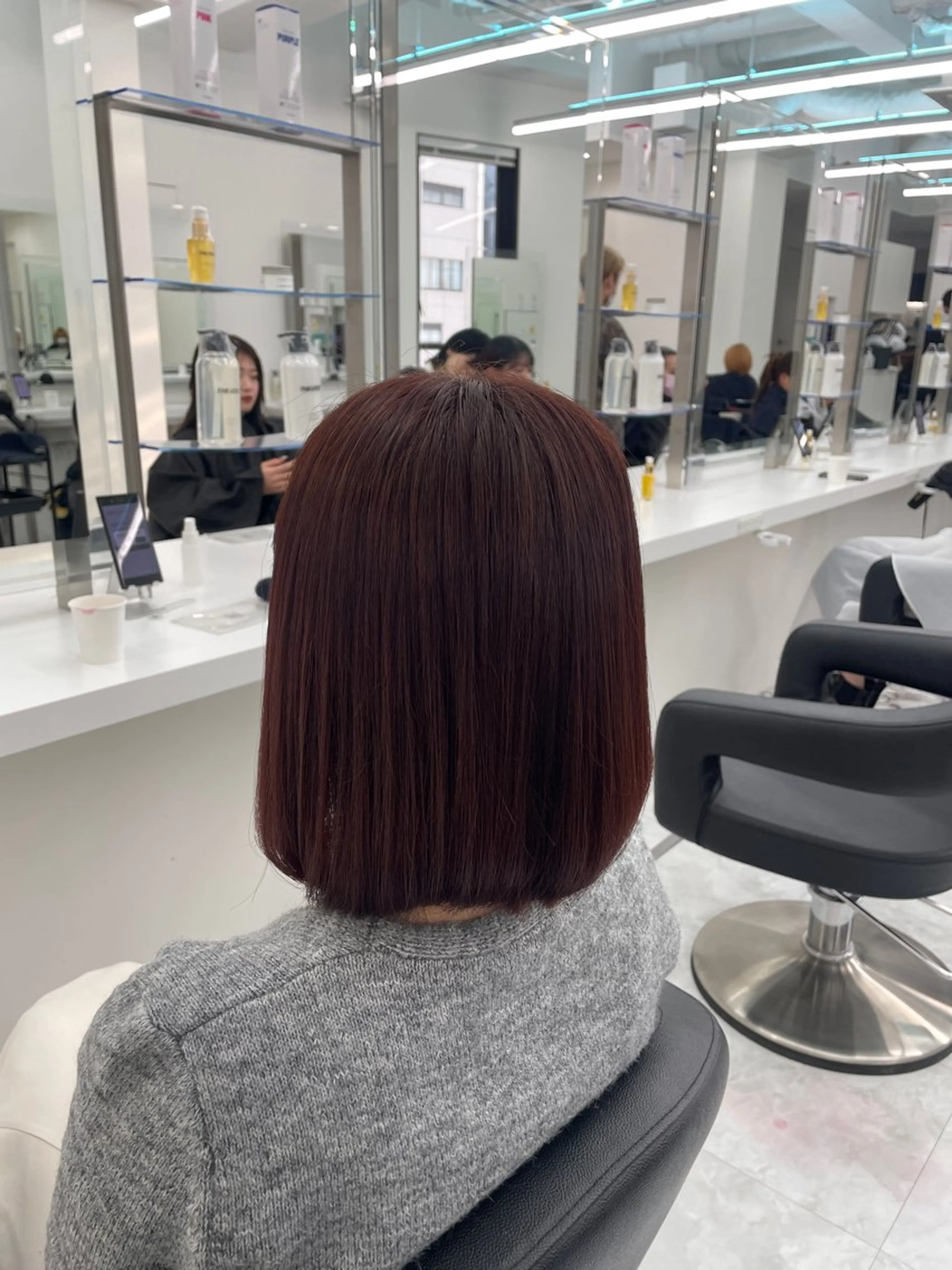 ロング ヘアカラー 大人上品🤍明るめ ベージュ🤍REOのヘアスタイル