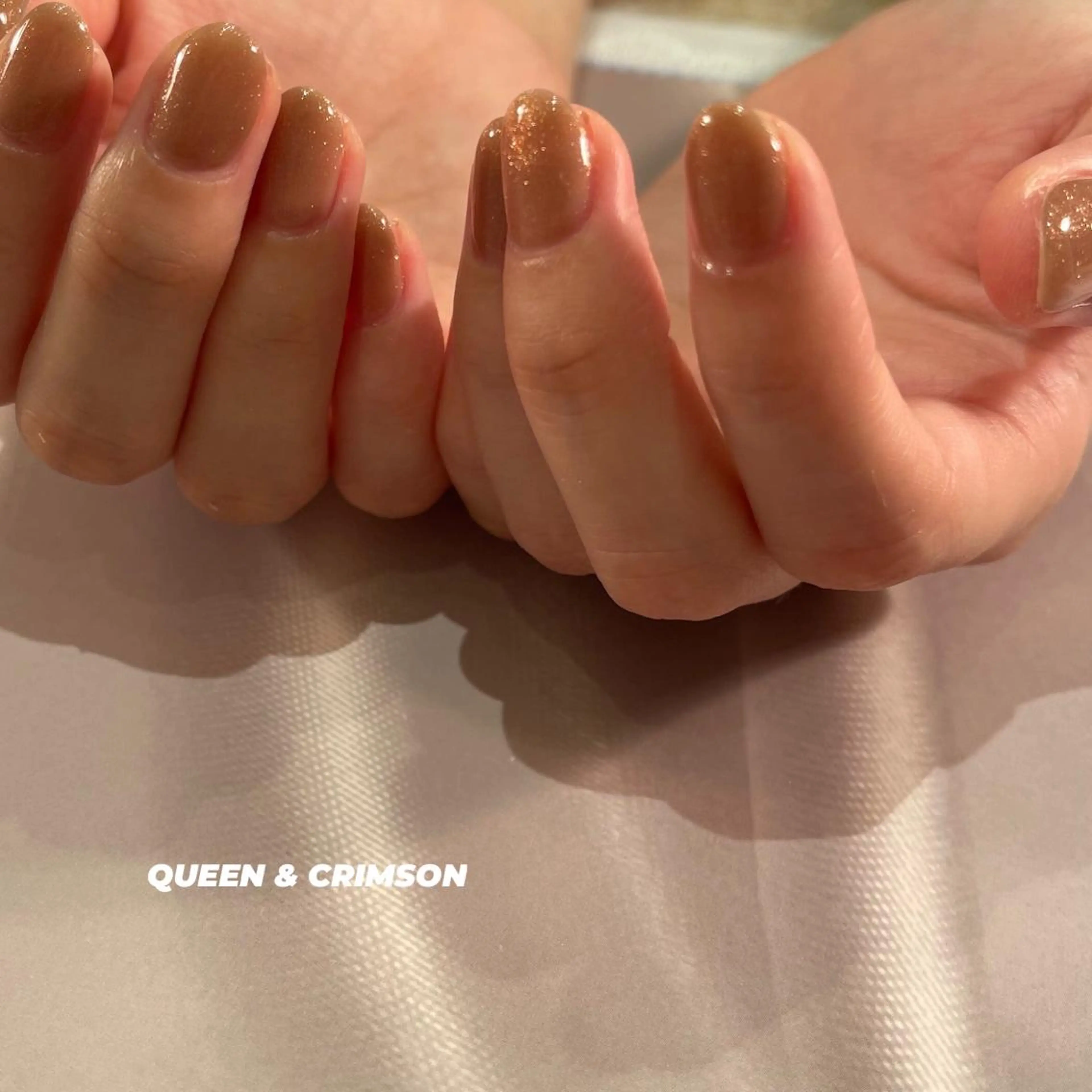 ネイル ワンカラーネイル ネイル&アイ QUEEN&CRIMSON所属・眉WAX/ピーリング ホワイトニングの眉毛・アイブロウイメージ