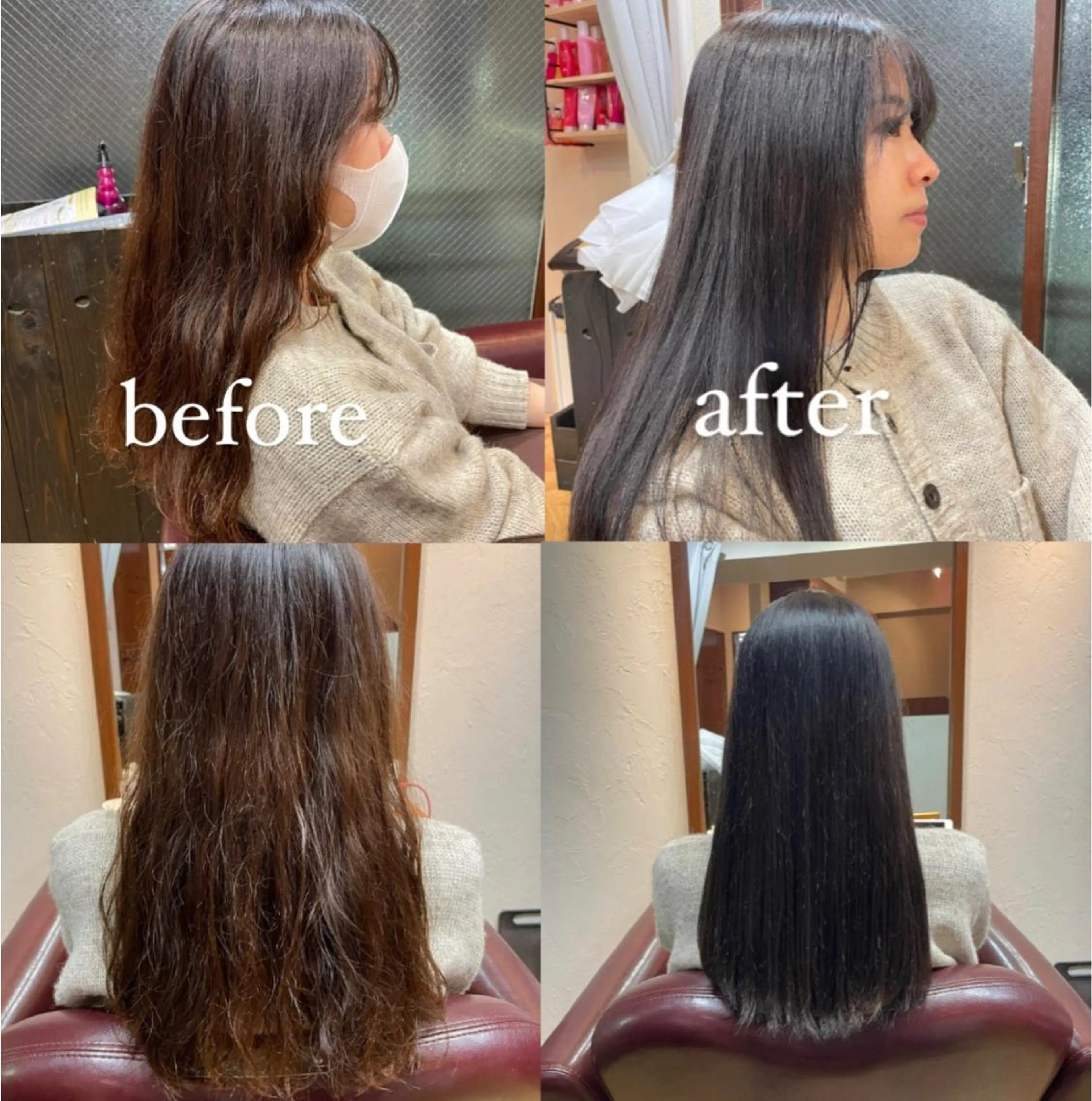 ロング カラー 🌱ぱっつとボブカ ット🌱/Ryotaのヘアスタイル