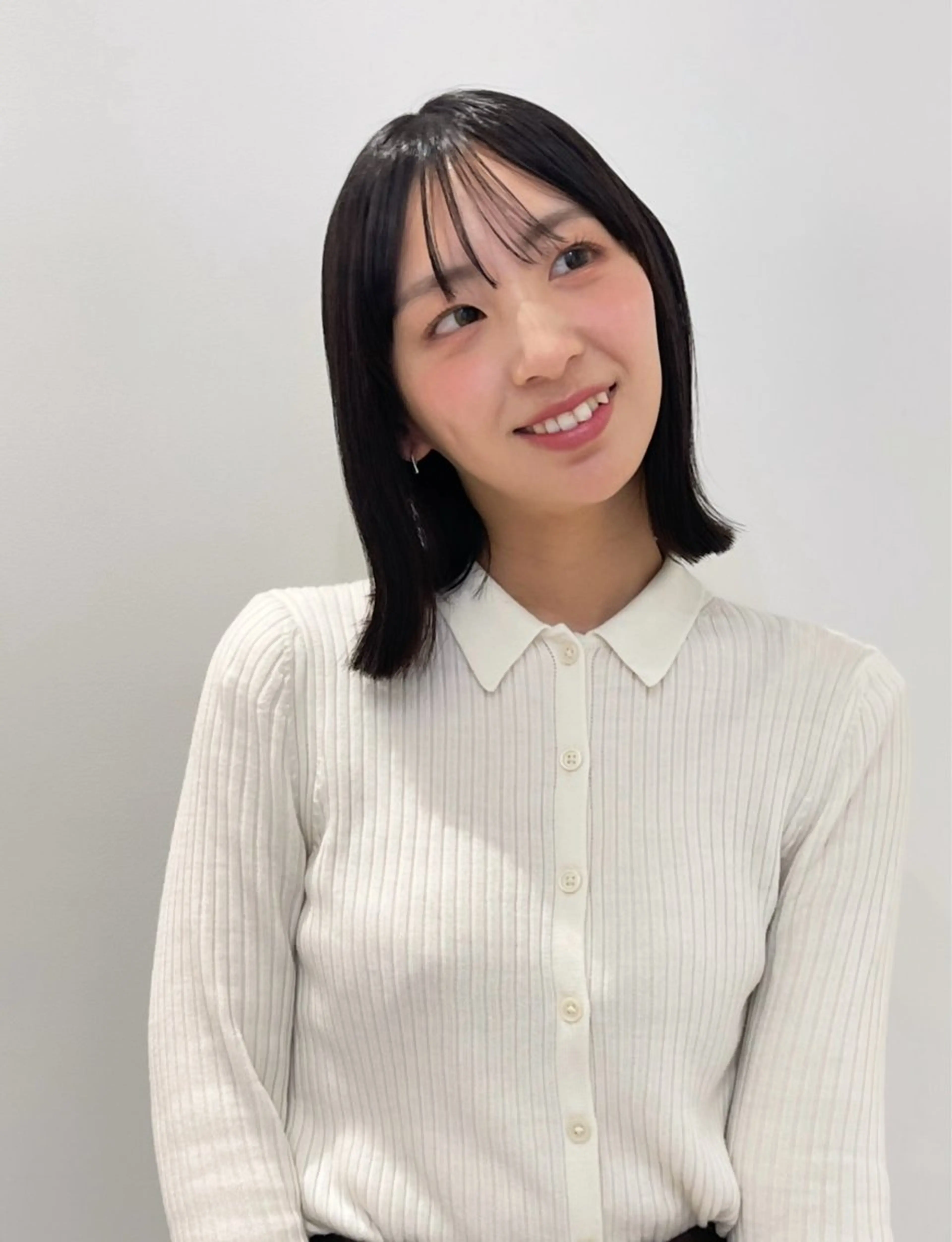 ミディアム ボブ Zina 十条店所属・デザインカラー／ボブ 🍦MEI🍦のヘアスタイル