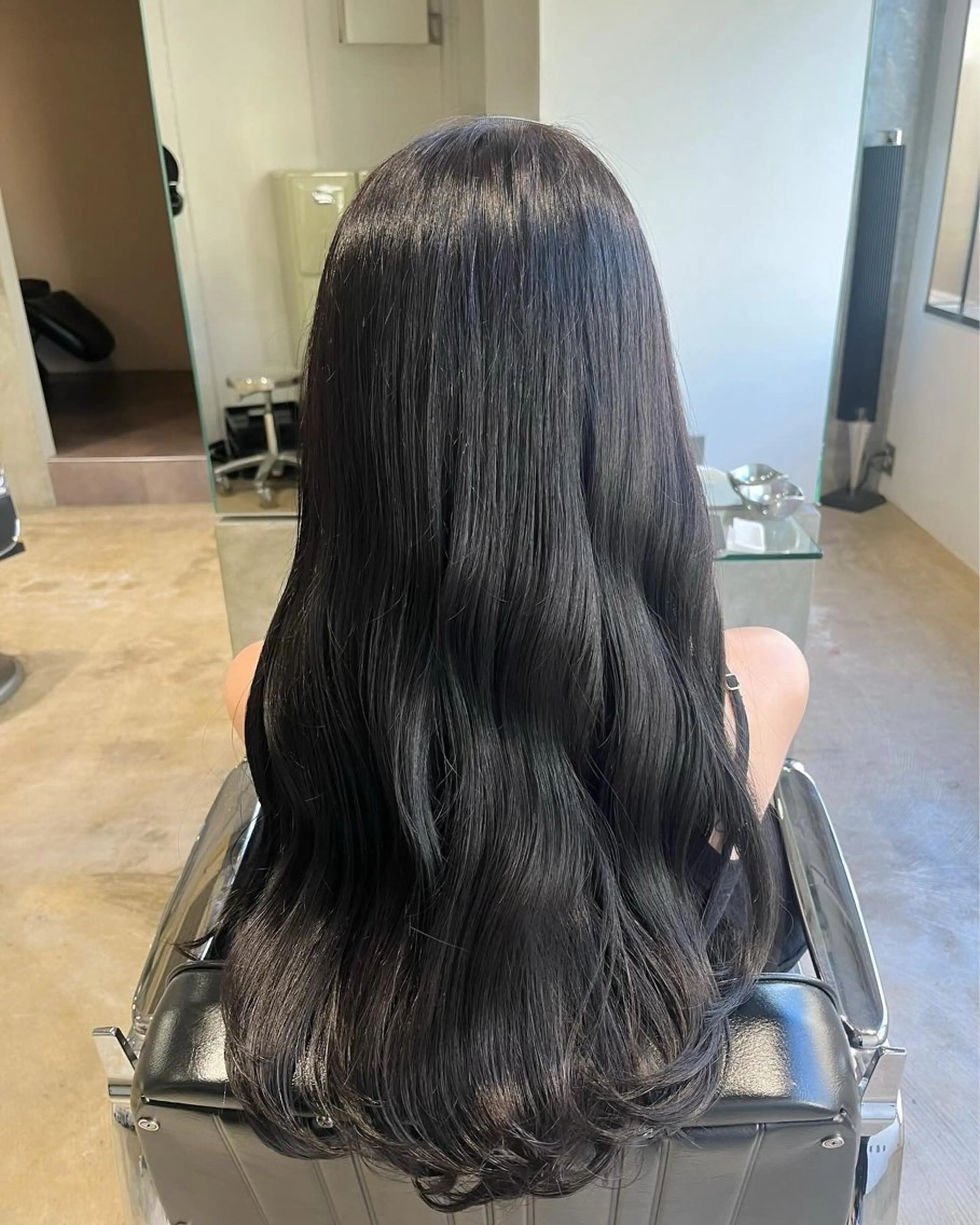 ロング カラー ヘアカラー 長野 美沙のヘアスタイル