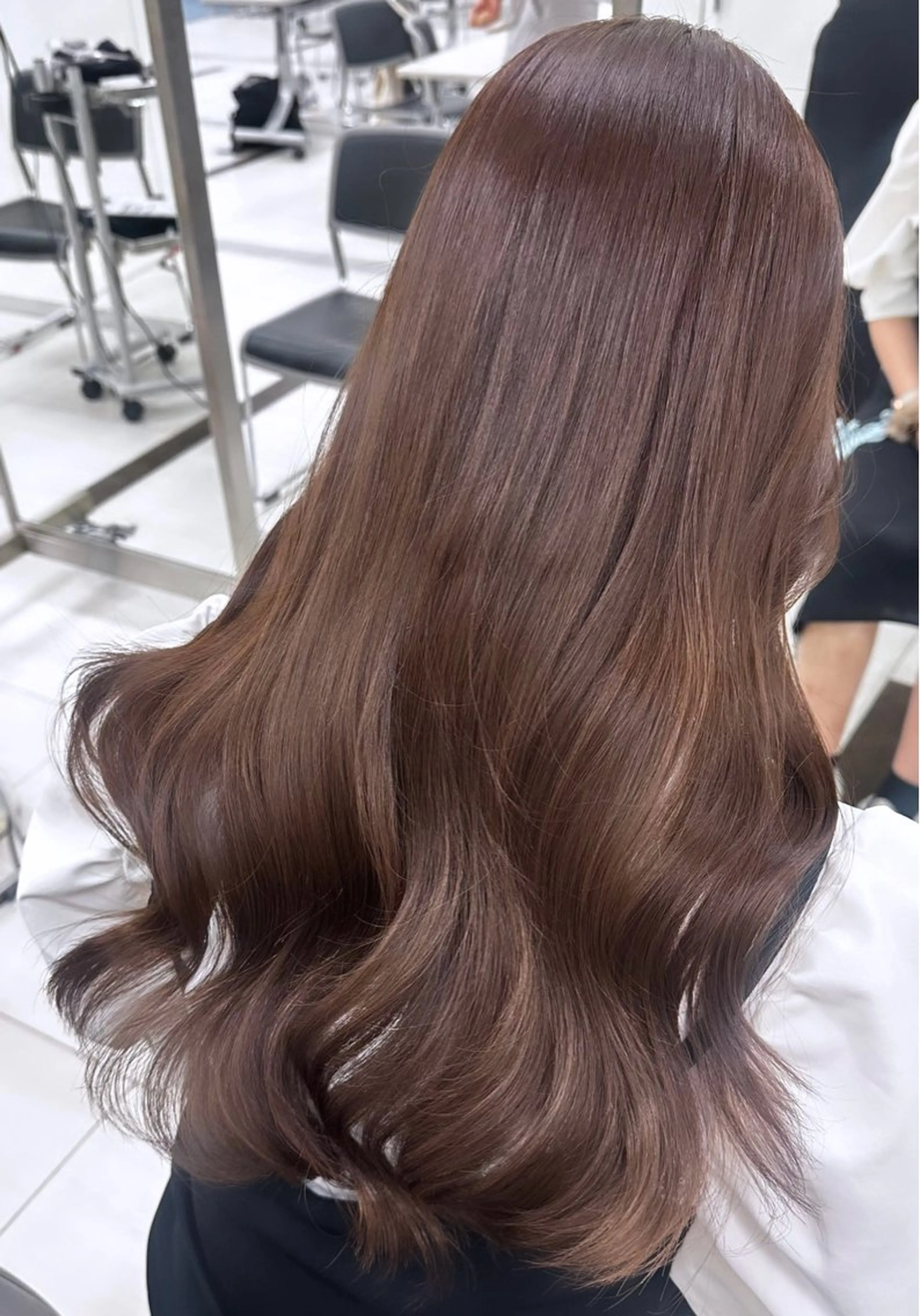 ロング ヘアカラー ハイトーン⚡️池袋 /reina✧︎*。のヘアスタイル