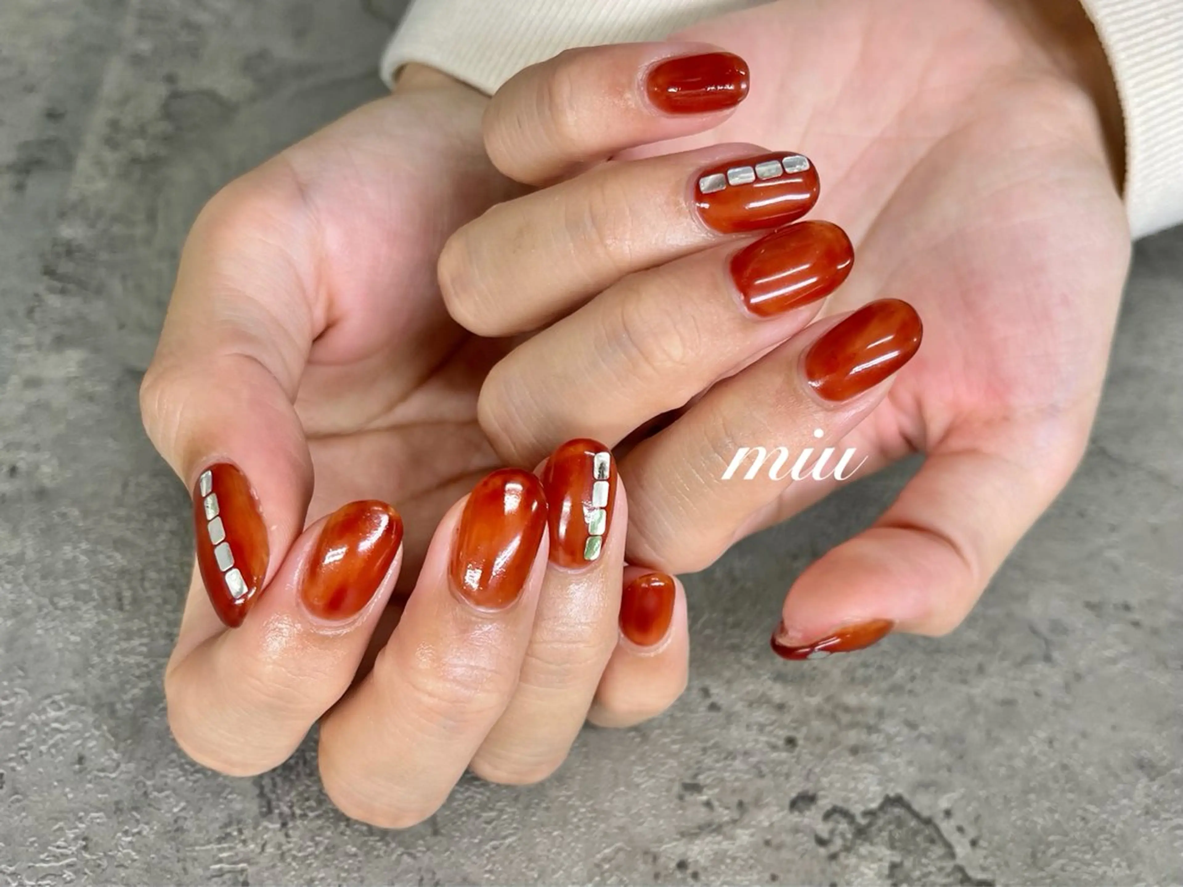 ネイル ハンドネイル miu nail 🐾Mihoのネイルデザイン