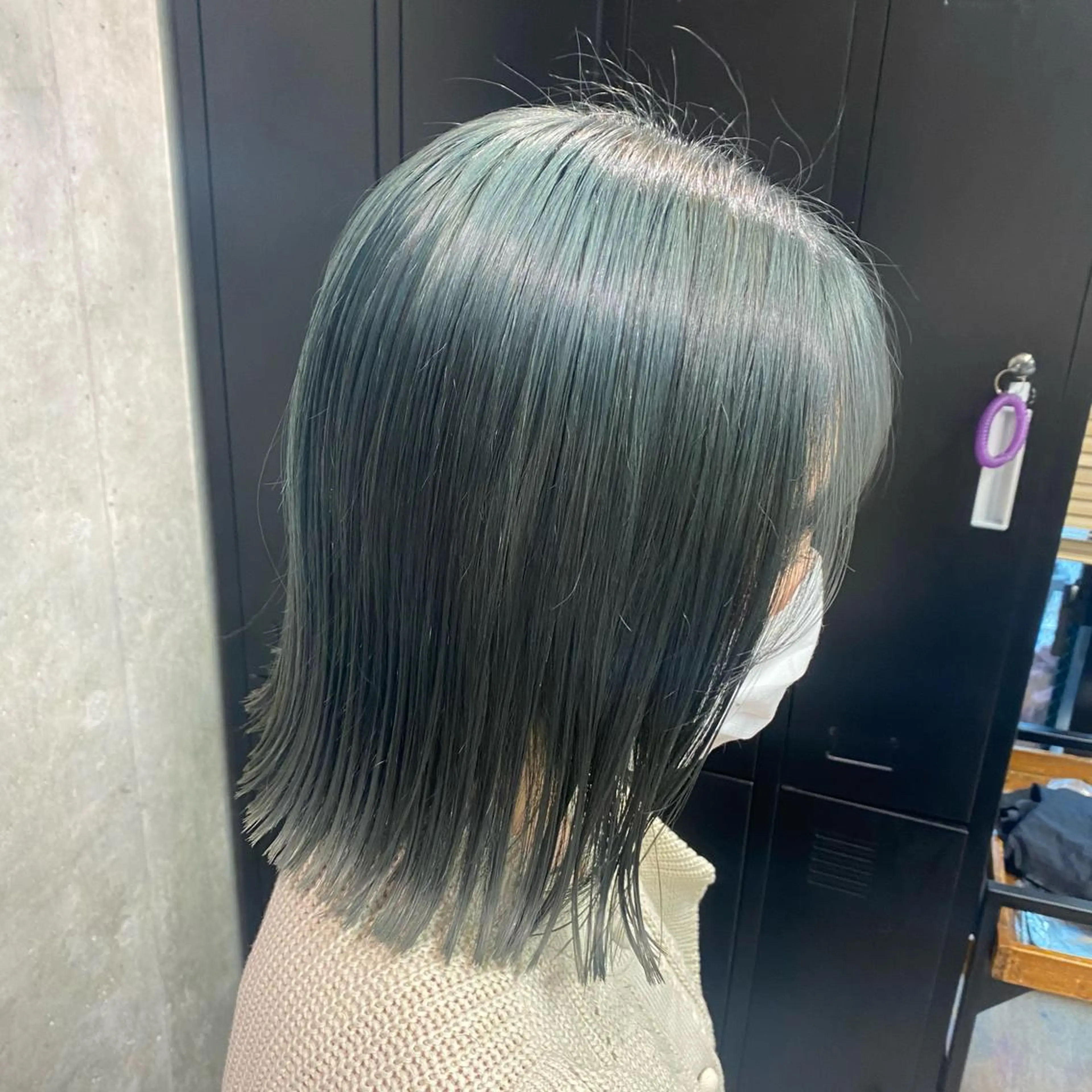ミディアム カラー カット ヘアカラー トリートメント 🩶レイヤーカット 🩶柔らかカラー結愛のヘアスタイル