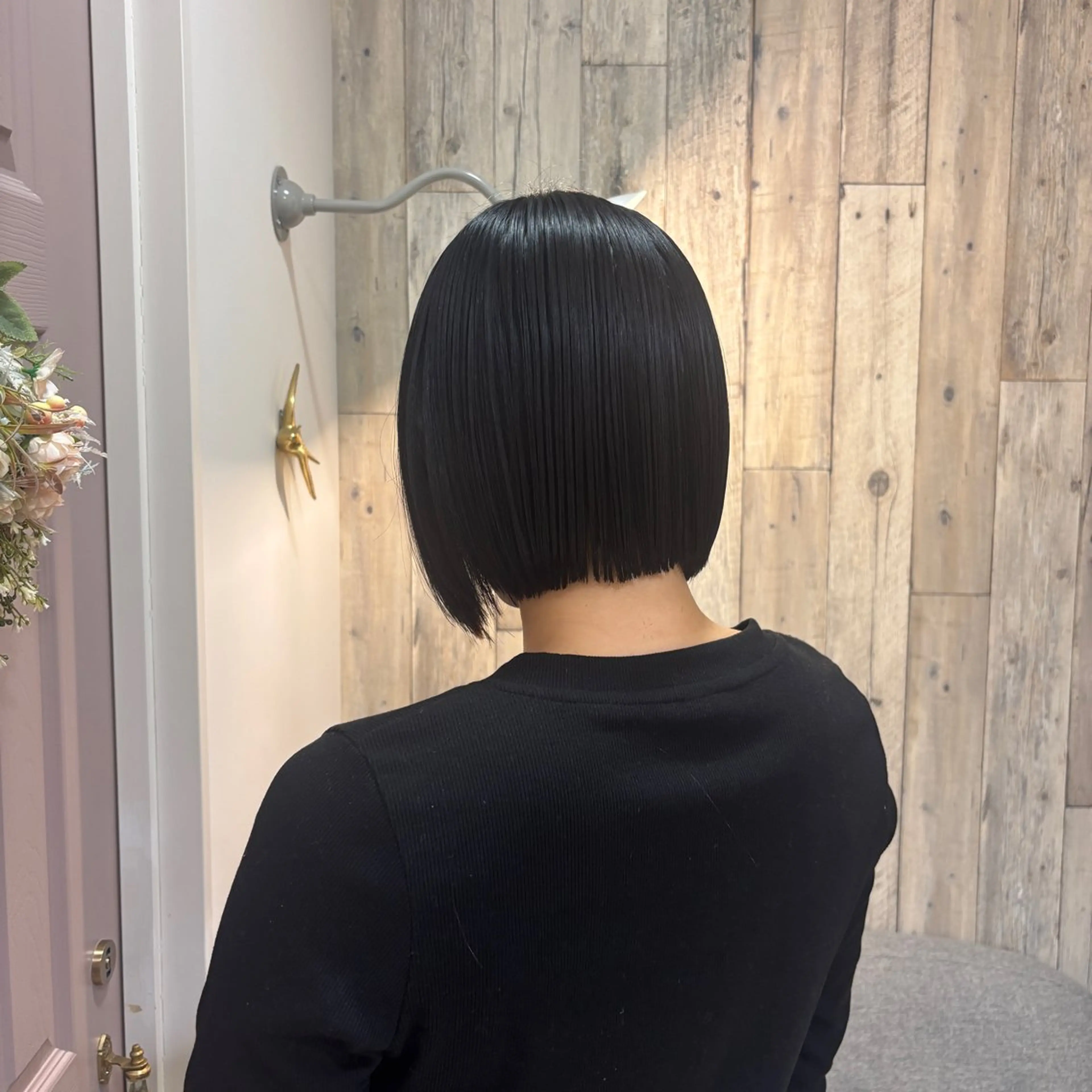 ショート ボブ 上村 七海のヘアスタイル