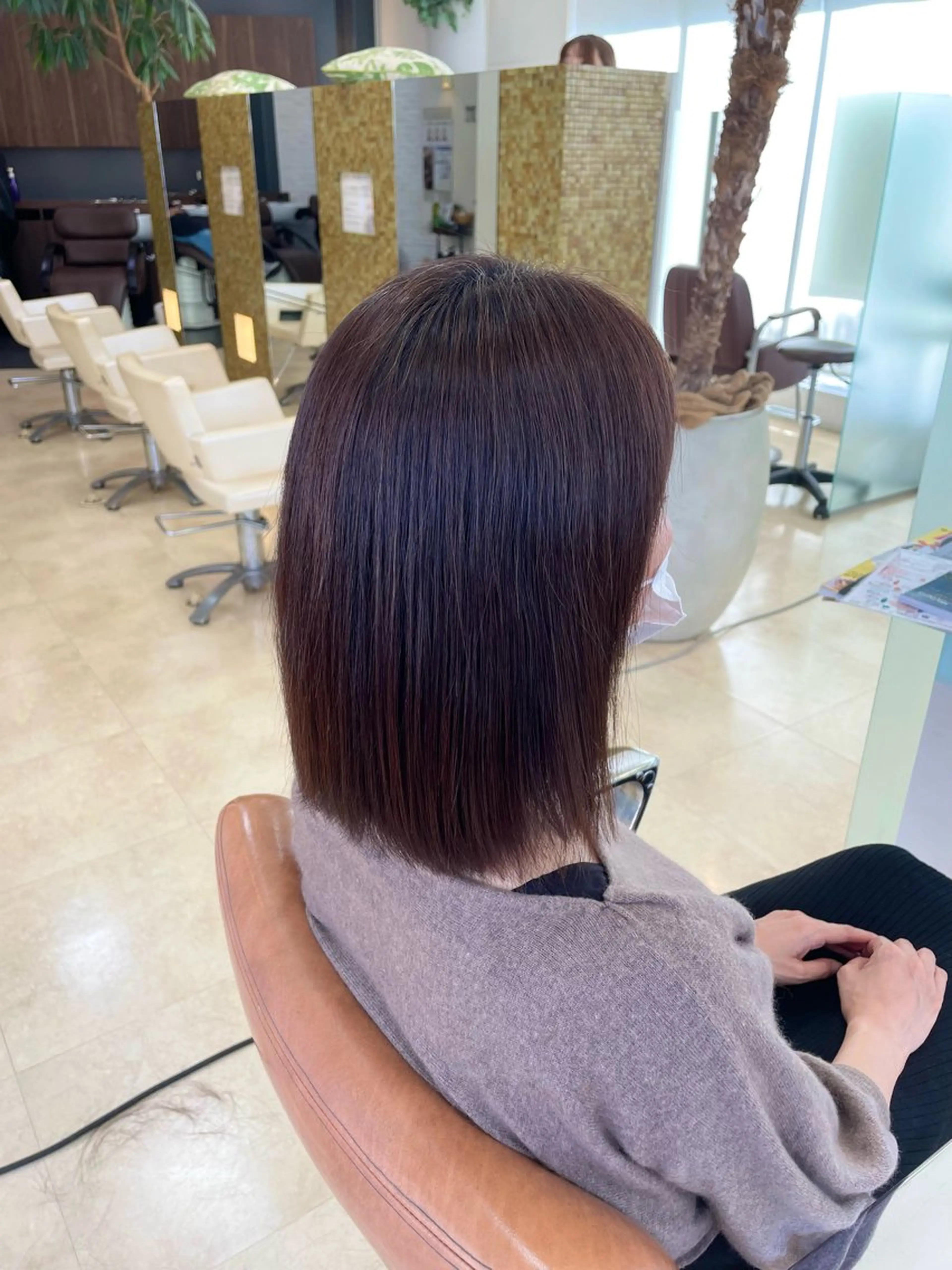 ミディアム 髪質改善 縮毛矯正 chic大宮東口所属・🔥大宮メンズ特化 ﾒﾝｽﾞﾍｱ伊藤🔥のヘアスタイル