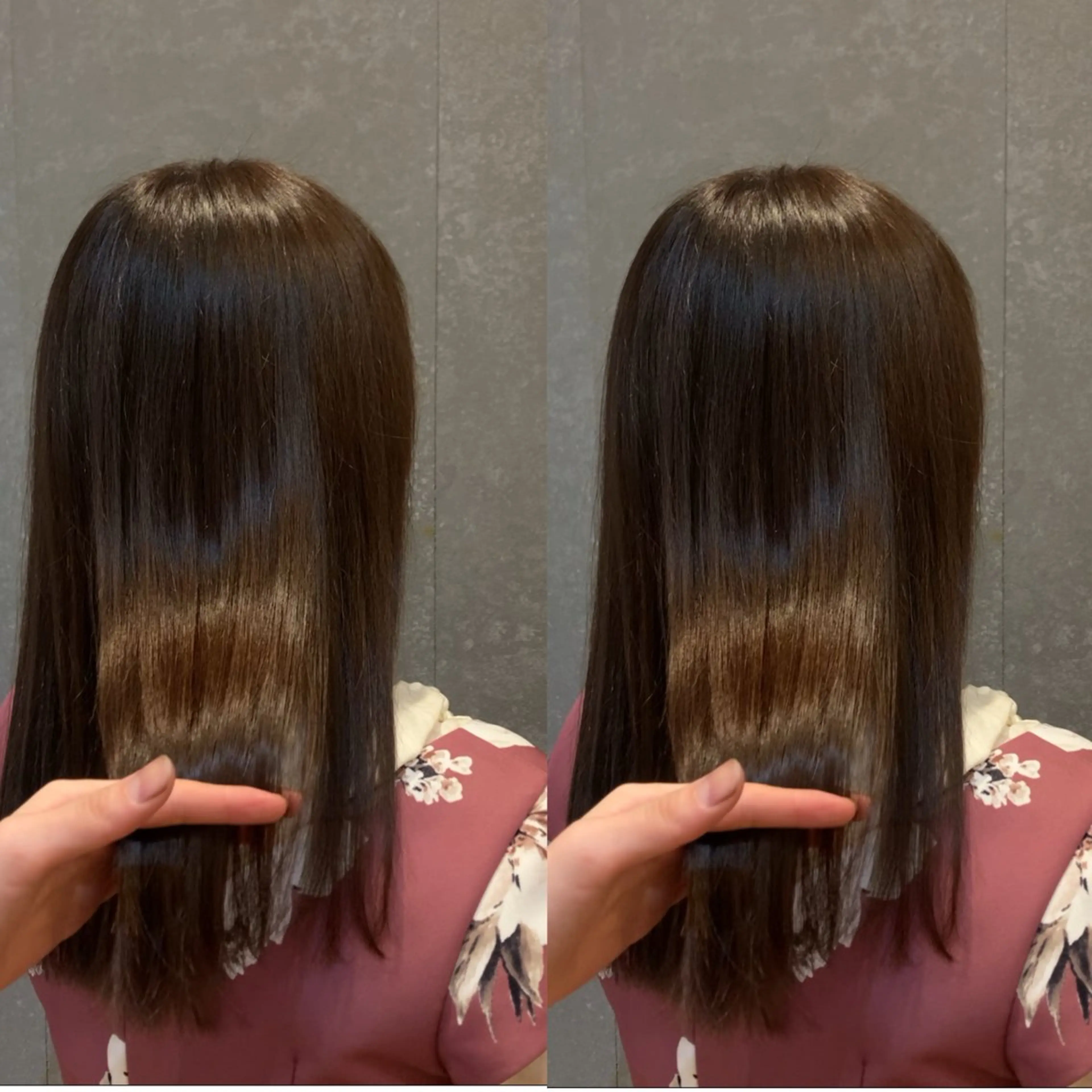 ミディアム 髪質改善 トリートメント schon所属・み うのヘアスタイル