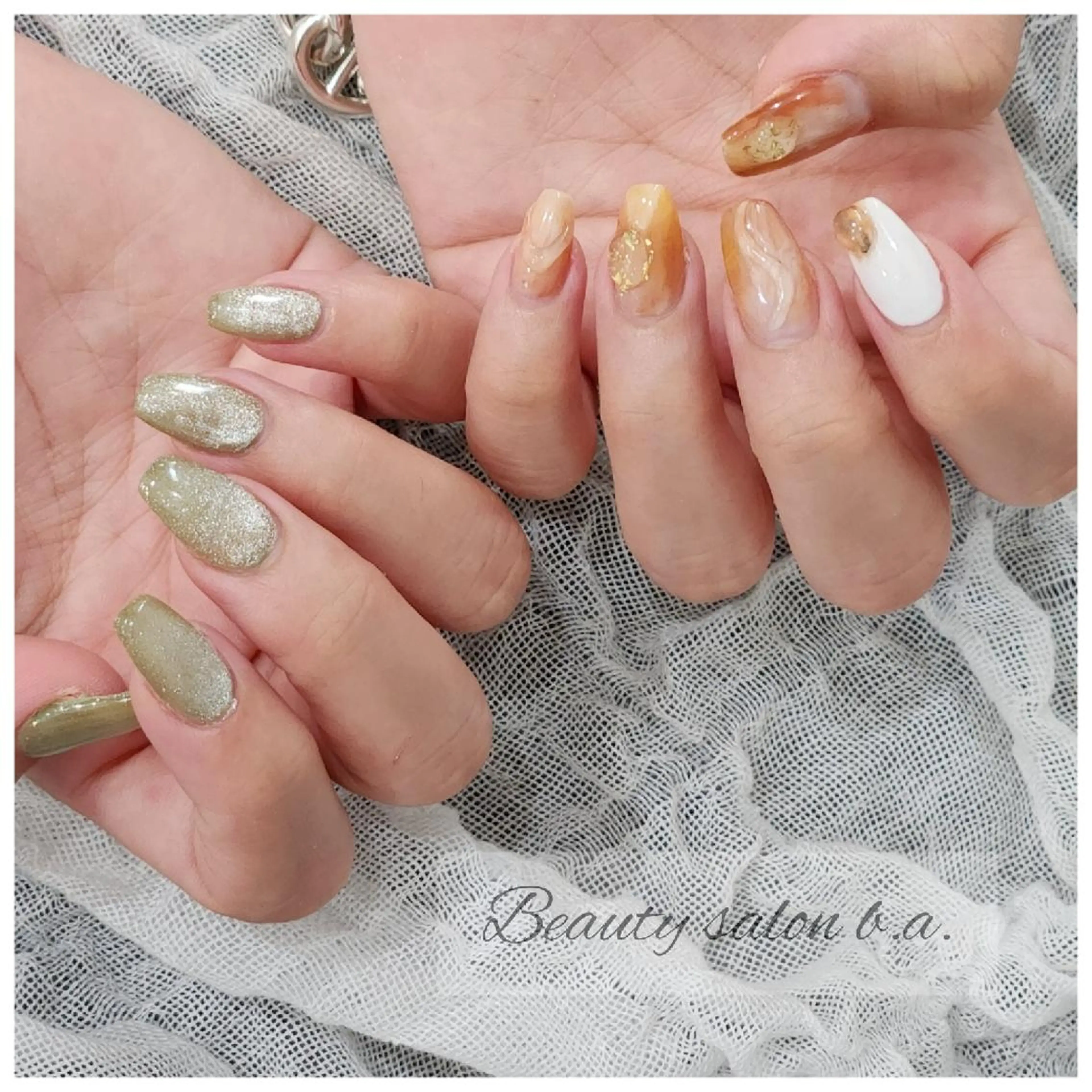 ネイル ハンドネイル Nail salon b.a.所属・nailsalon b.a.のネイルデザイン