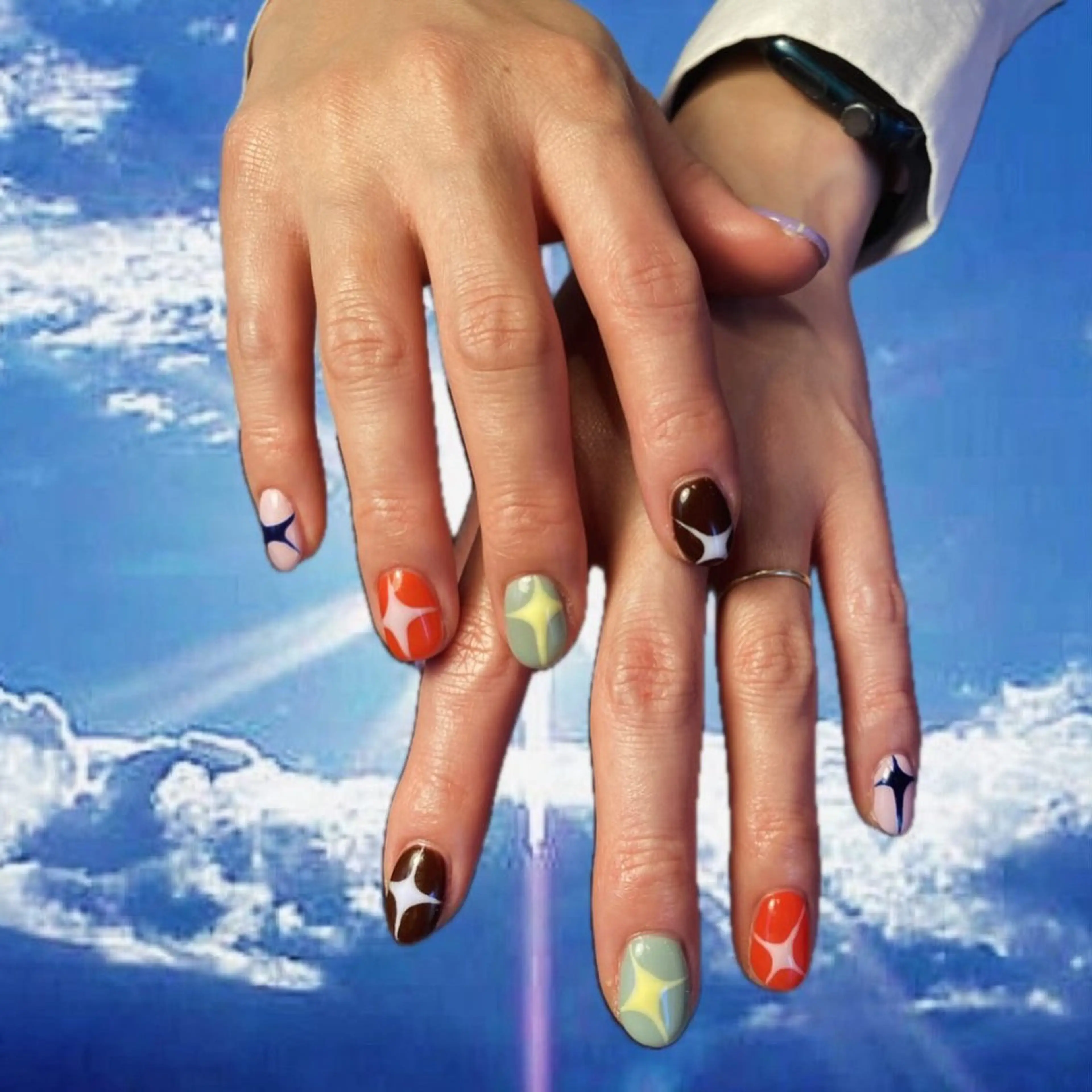 ネイル ハンドネイル NICO nail　三軒茶屋店　ネイル＆アイラッシュ所属・oichan 𖦹°‧のネイルデザイン