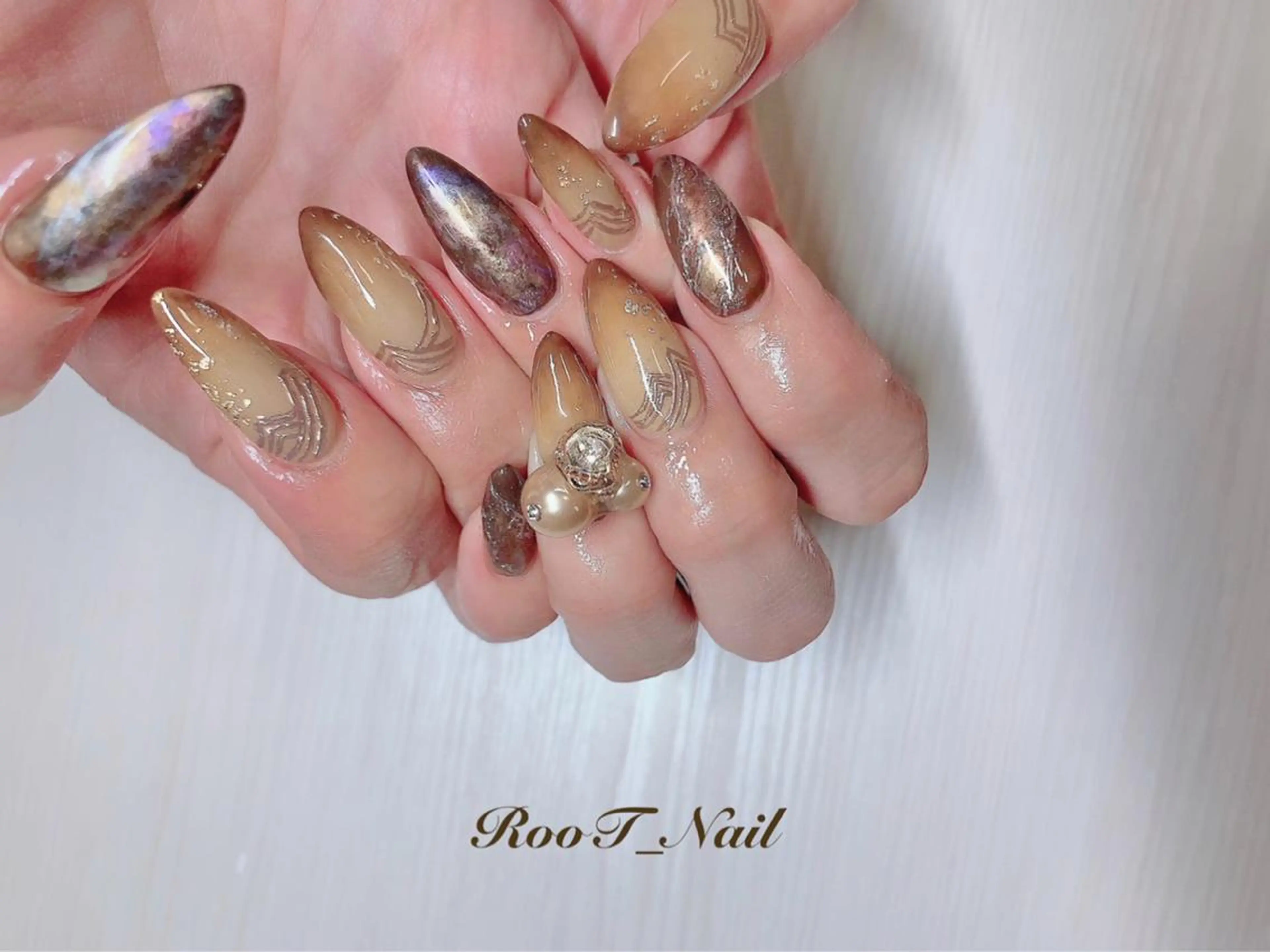 キッズ ネイル ハンドネイル RooT Nailのネイルデザイン