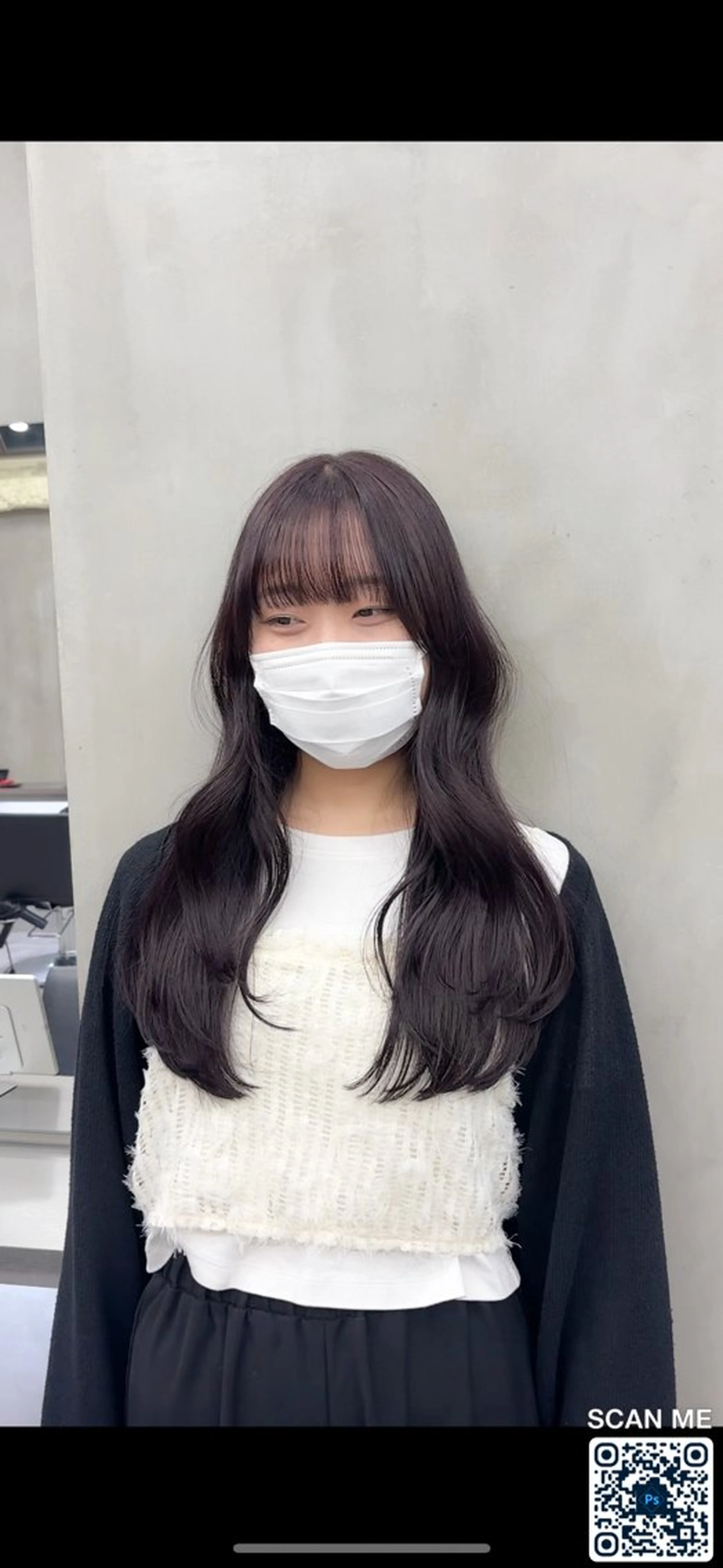 ロング カラー ブリーチ ブラウンカラー ラベンダーカラー ヘアカラー The Path ARENのヘアスタイル