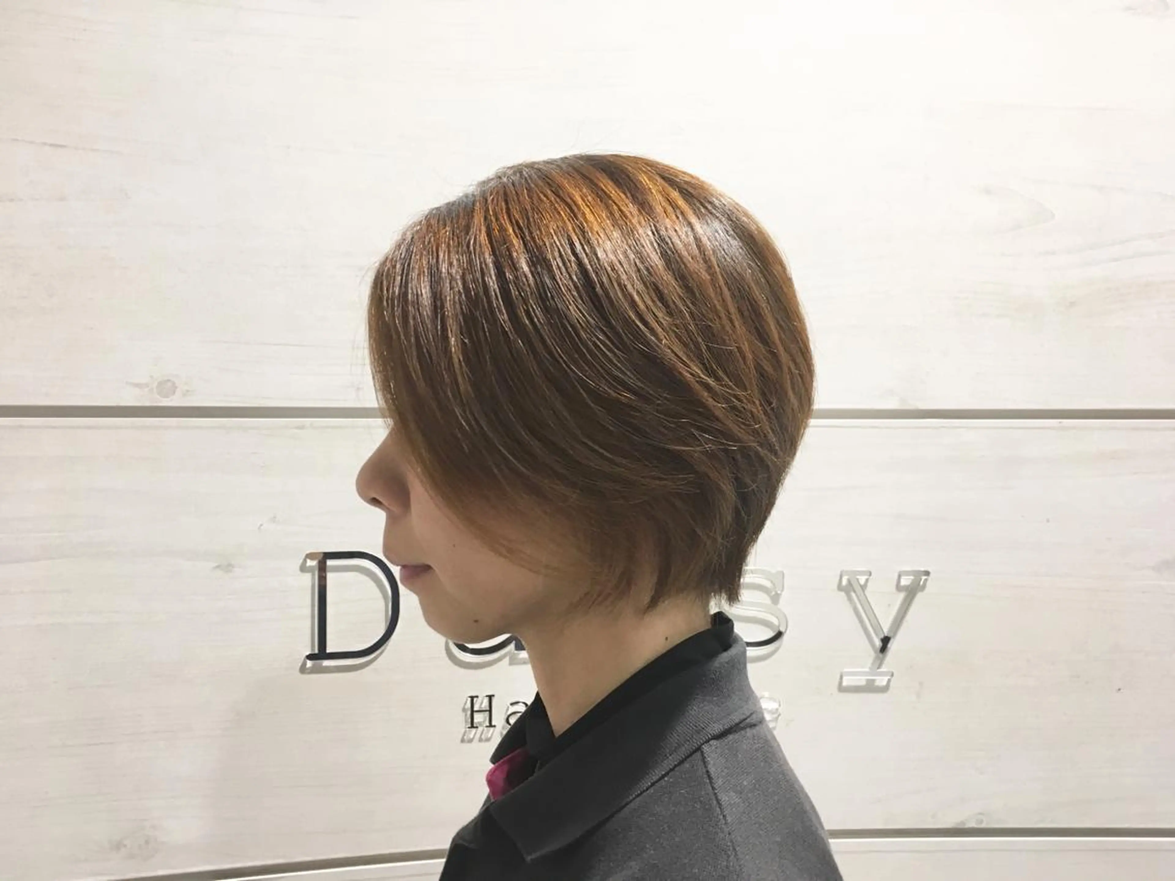 ショート くびれヘア ショートヘア salowin郡山所属・佐藤 結花のヘアスタイル