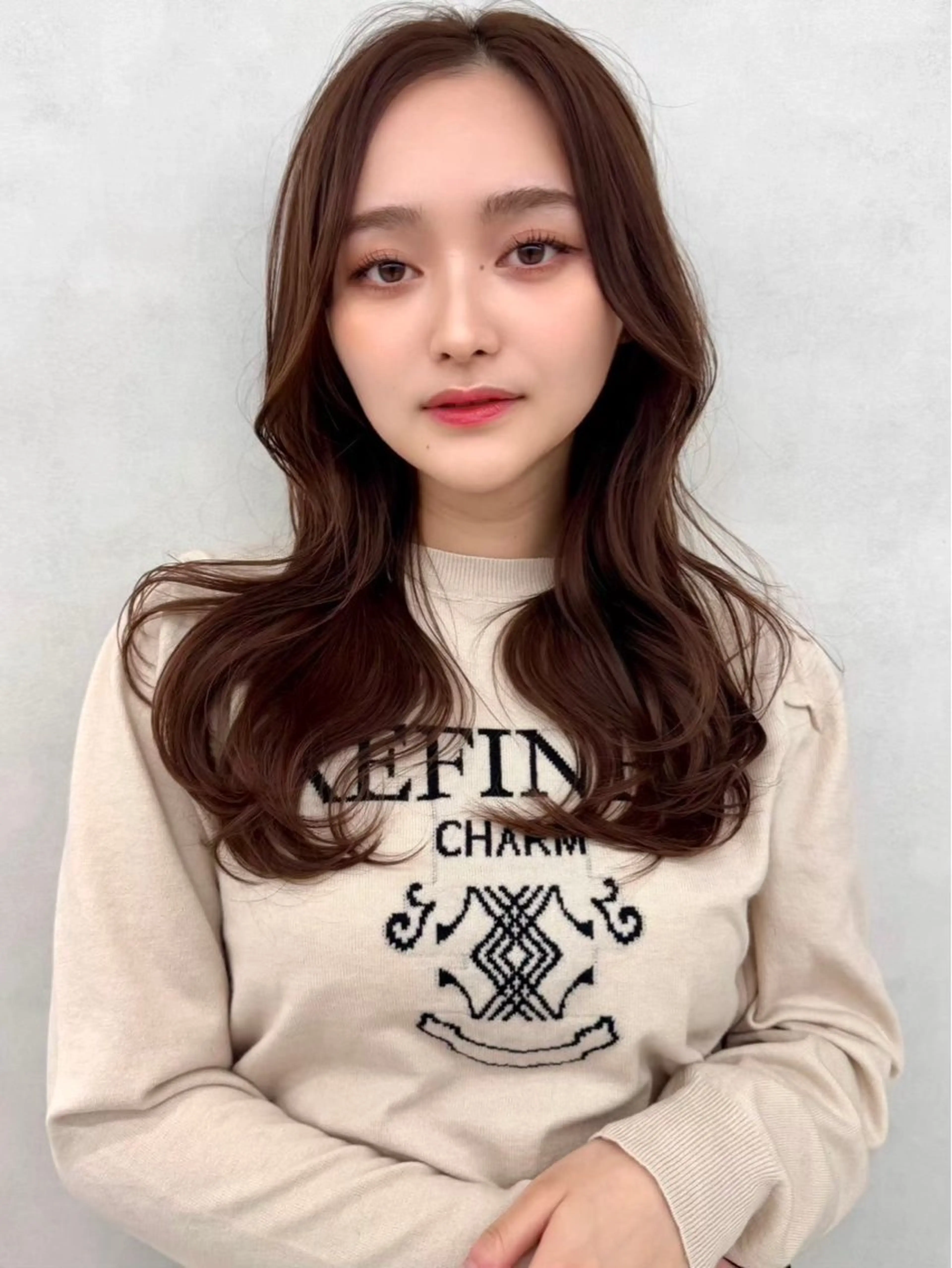 ロング レイヤーカット カット ヘアカラー トリートメント 🦋ブリーチなしW カラー🦋Ryugaのヘアスタイル