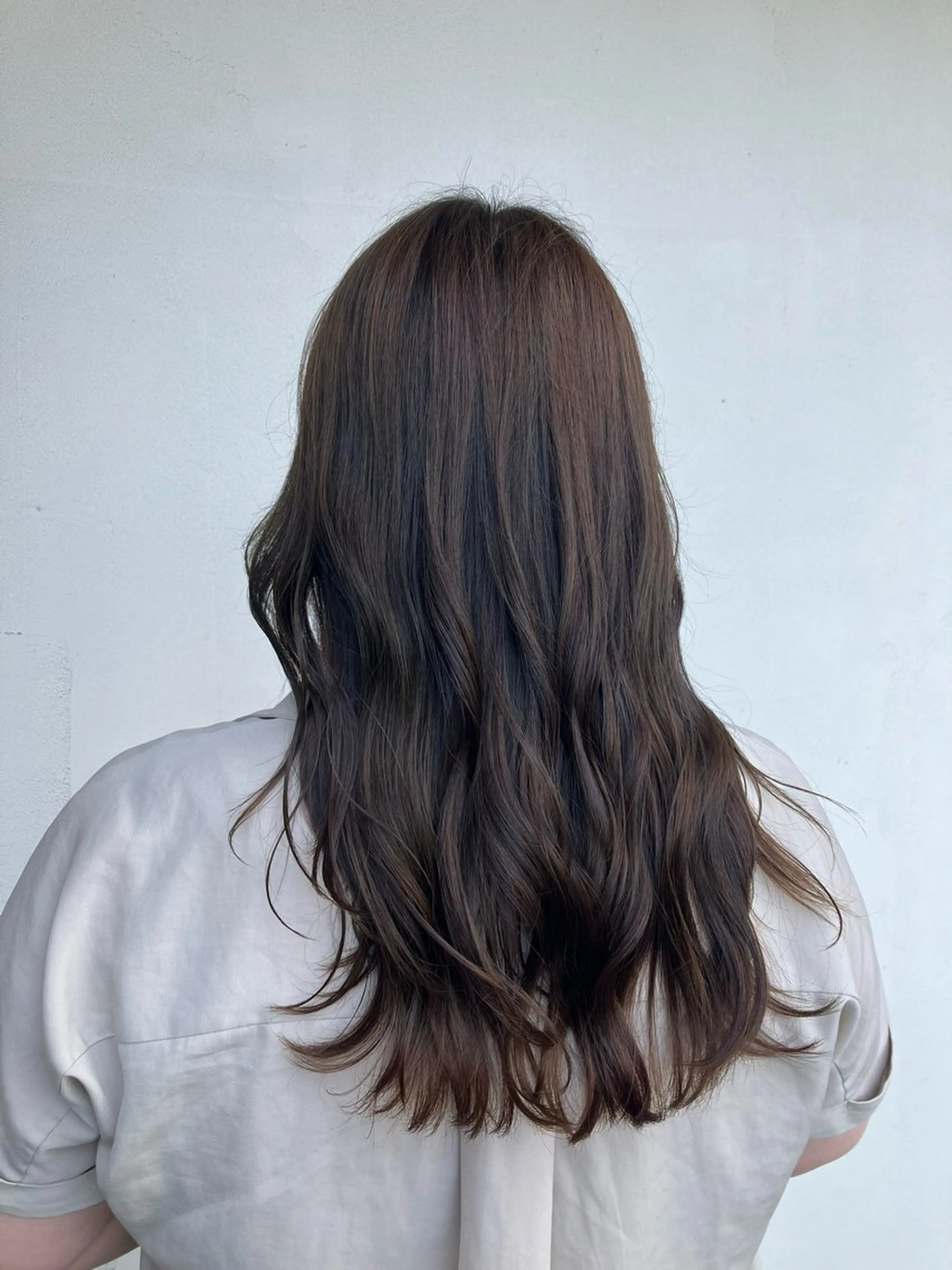 カラー もりた めいのヘアスタイル