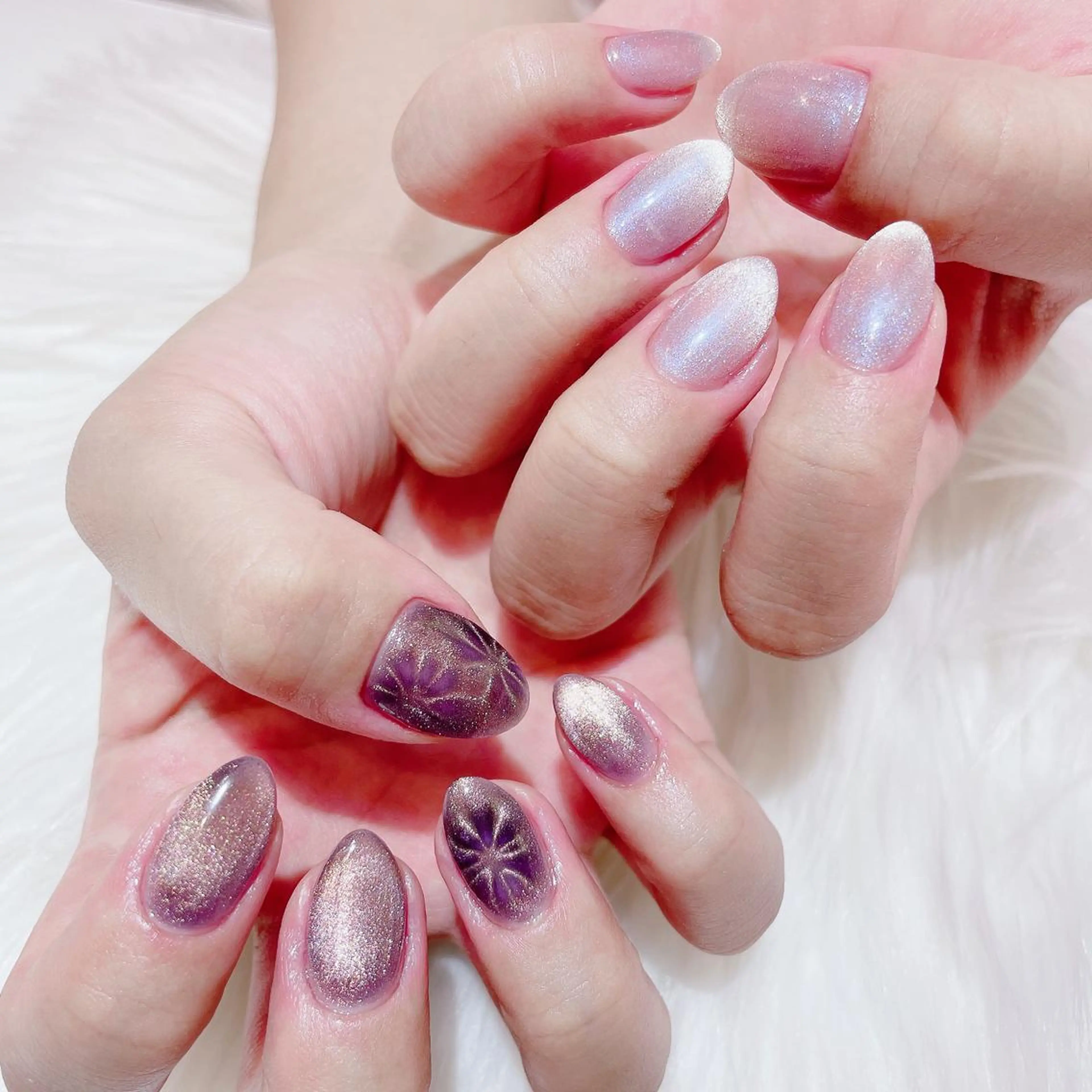 ネイル ✨Serenity ワンホンネイルのネイルデザイン