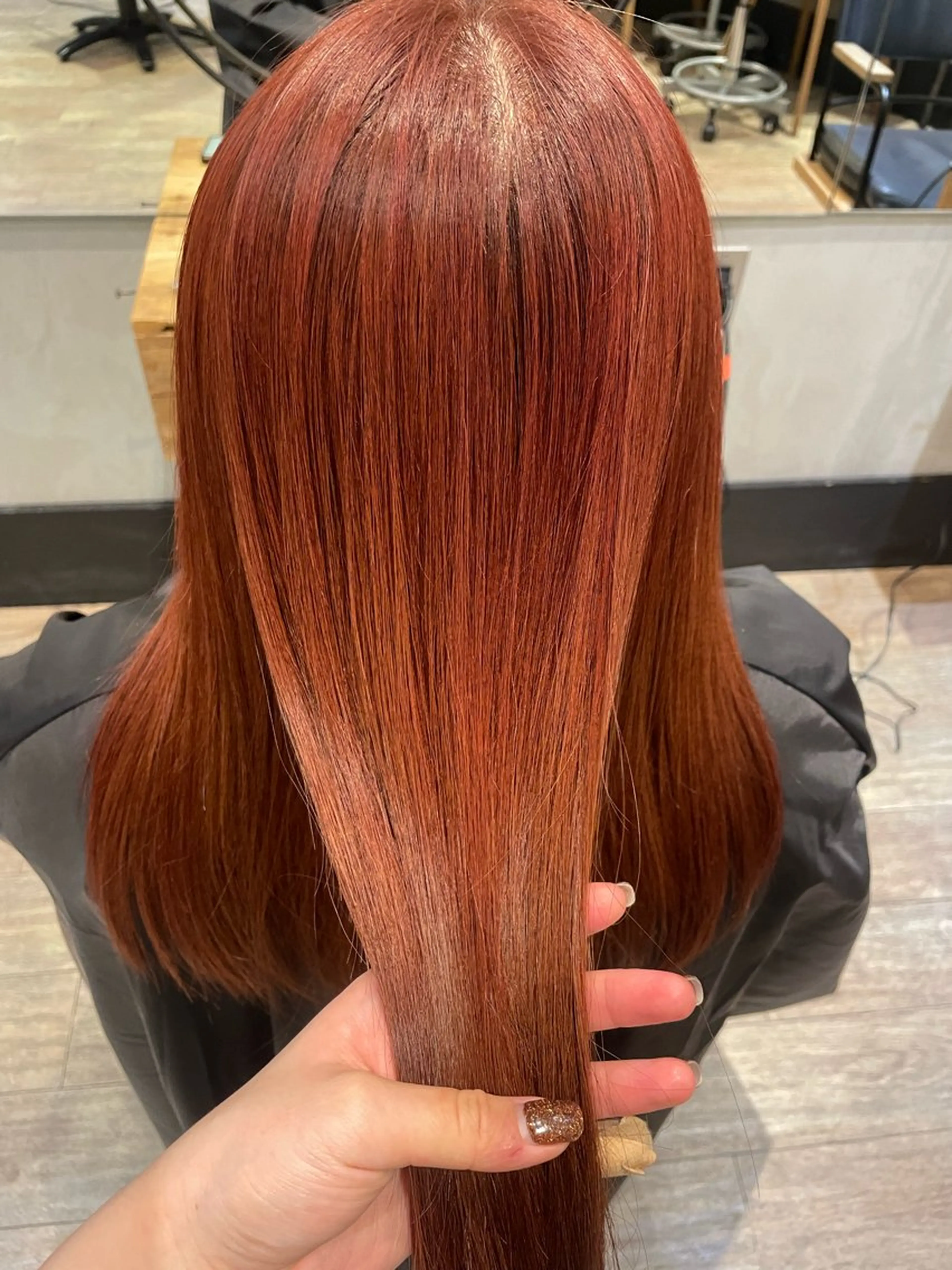 ワンカラー＋メンテナンスカット✂︎の写真