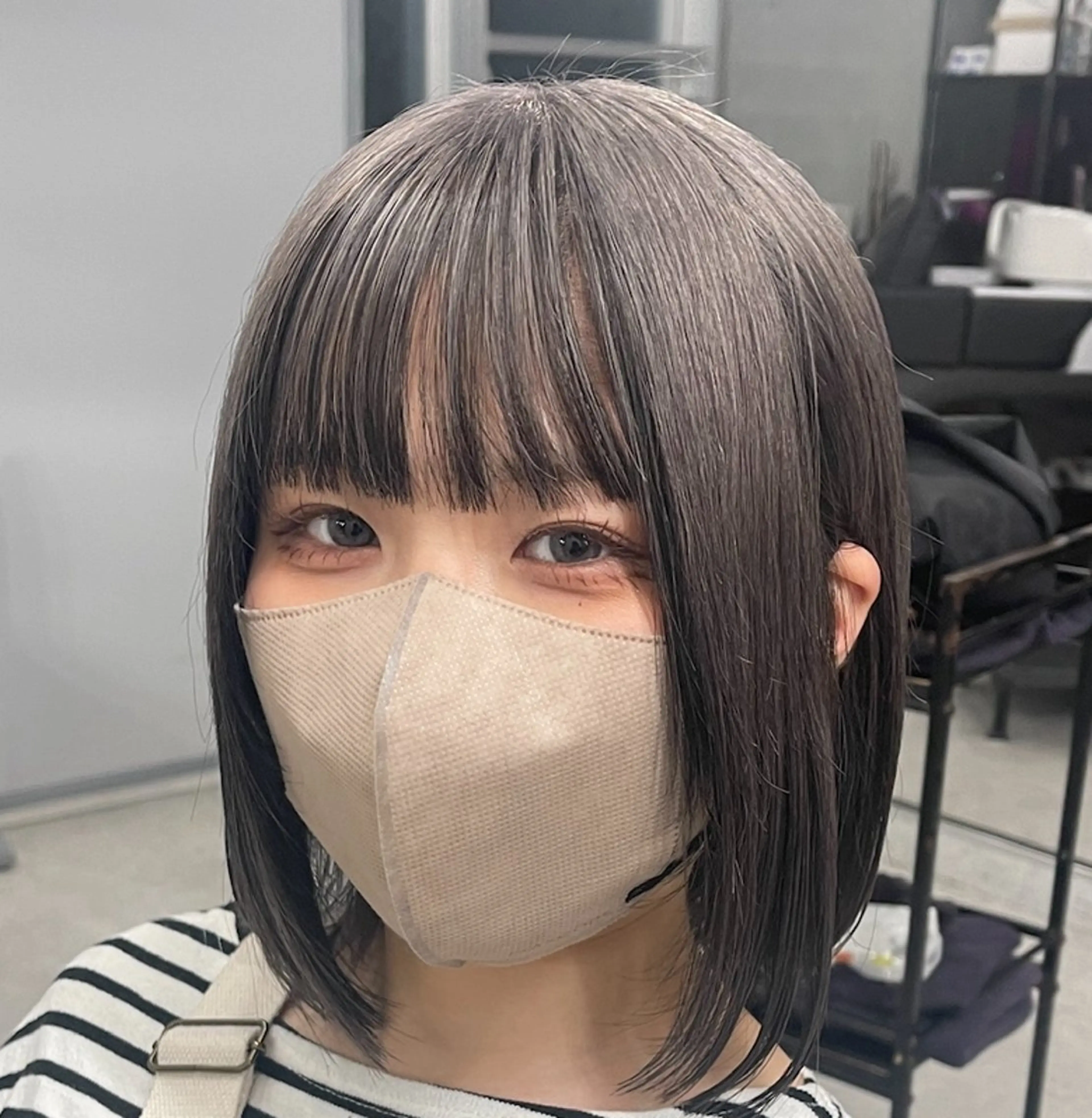 ミディアム カラー ミディアムパーマ ブリーチ えーき/メンズパーマ /再現性/トレンドのヘアスタイル
