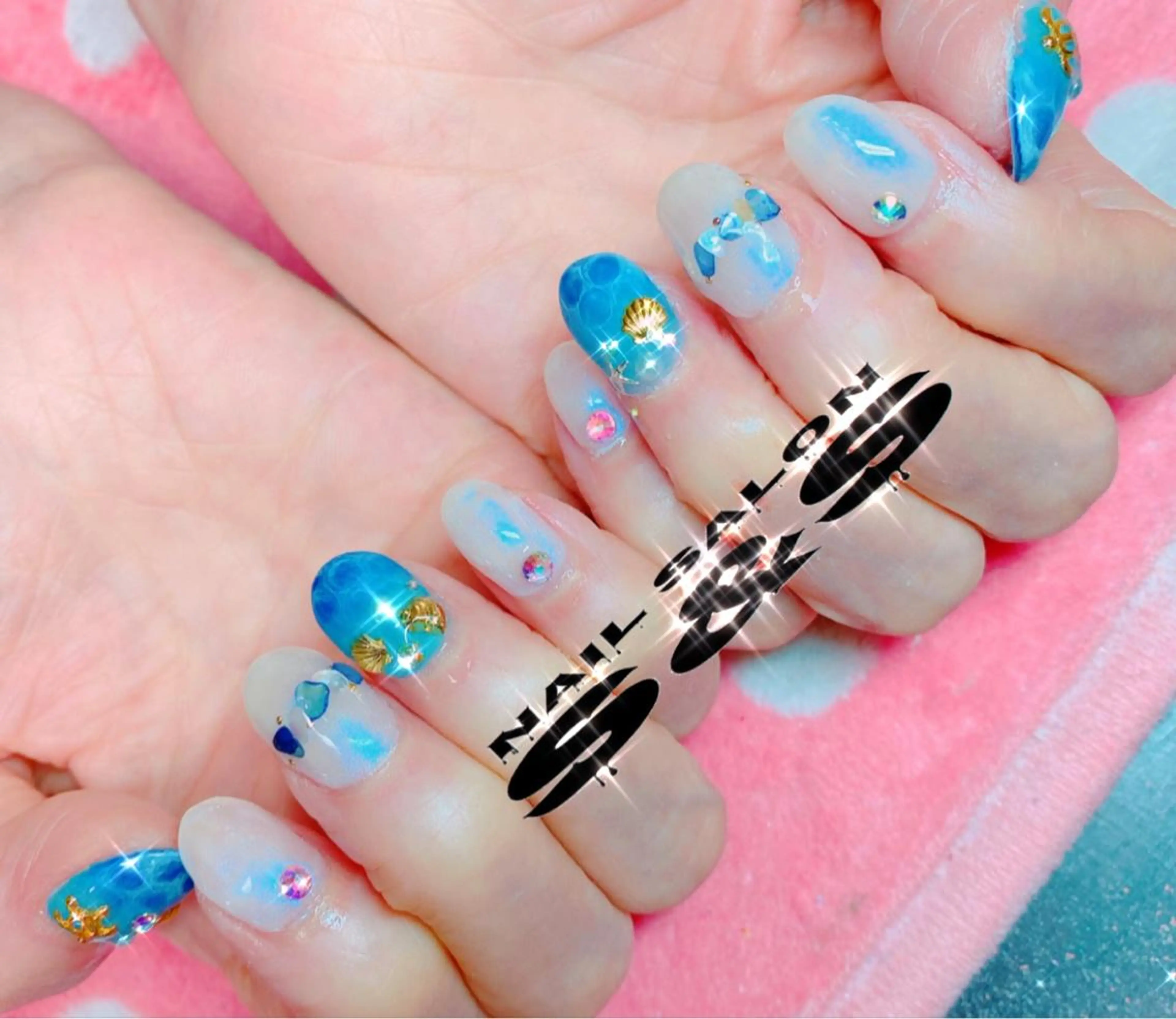 ネイル 長さ出し メンズネイル 持ち込み スカルプネイル S&S 村田小百合のネイルデザイン