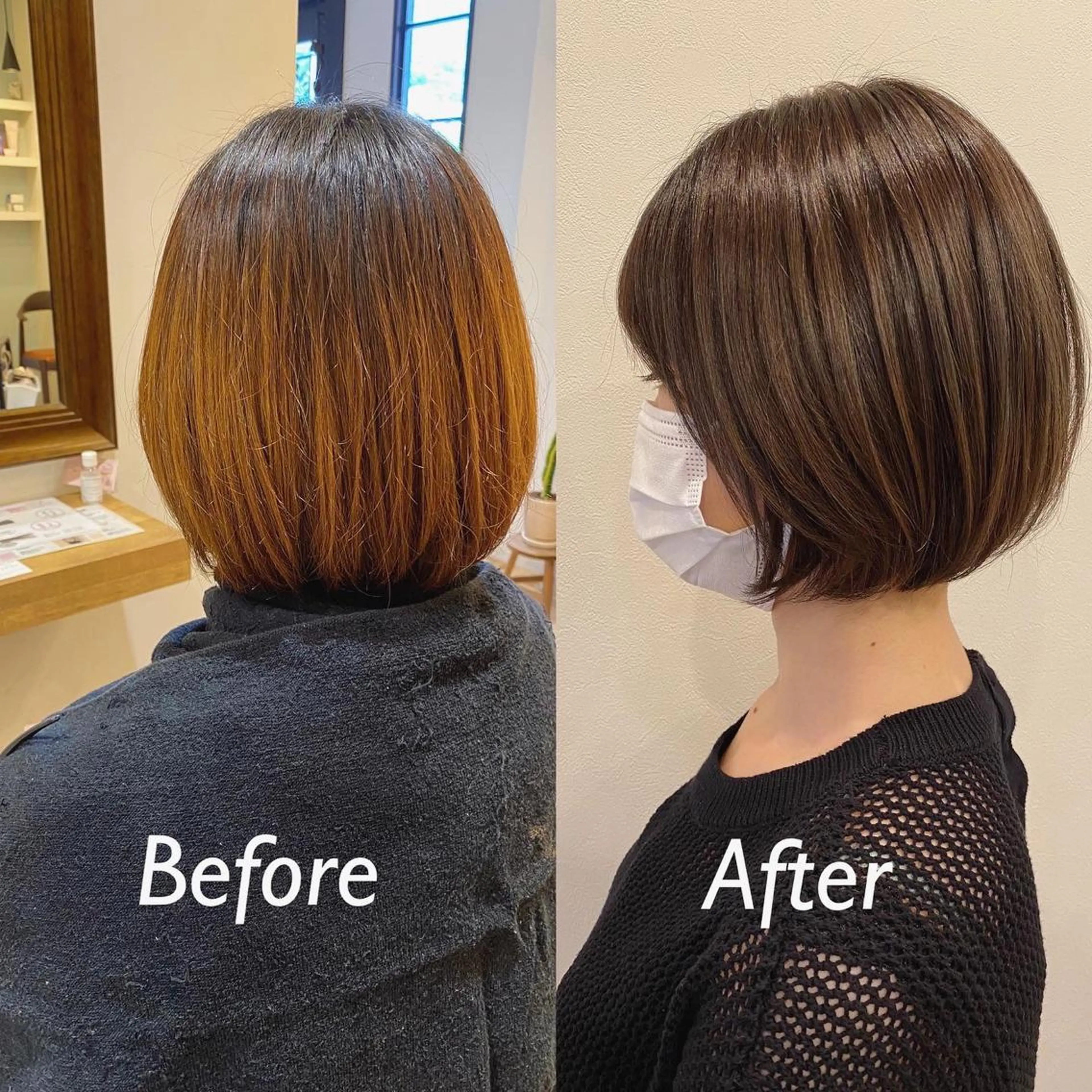 ショート カラー パーマ 美容室Natural Spot所属・鈴木 暁斗のヘアスタイル