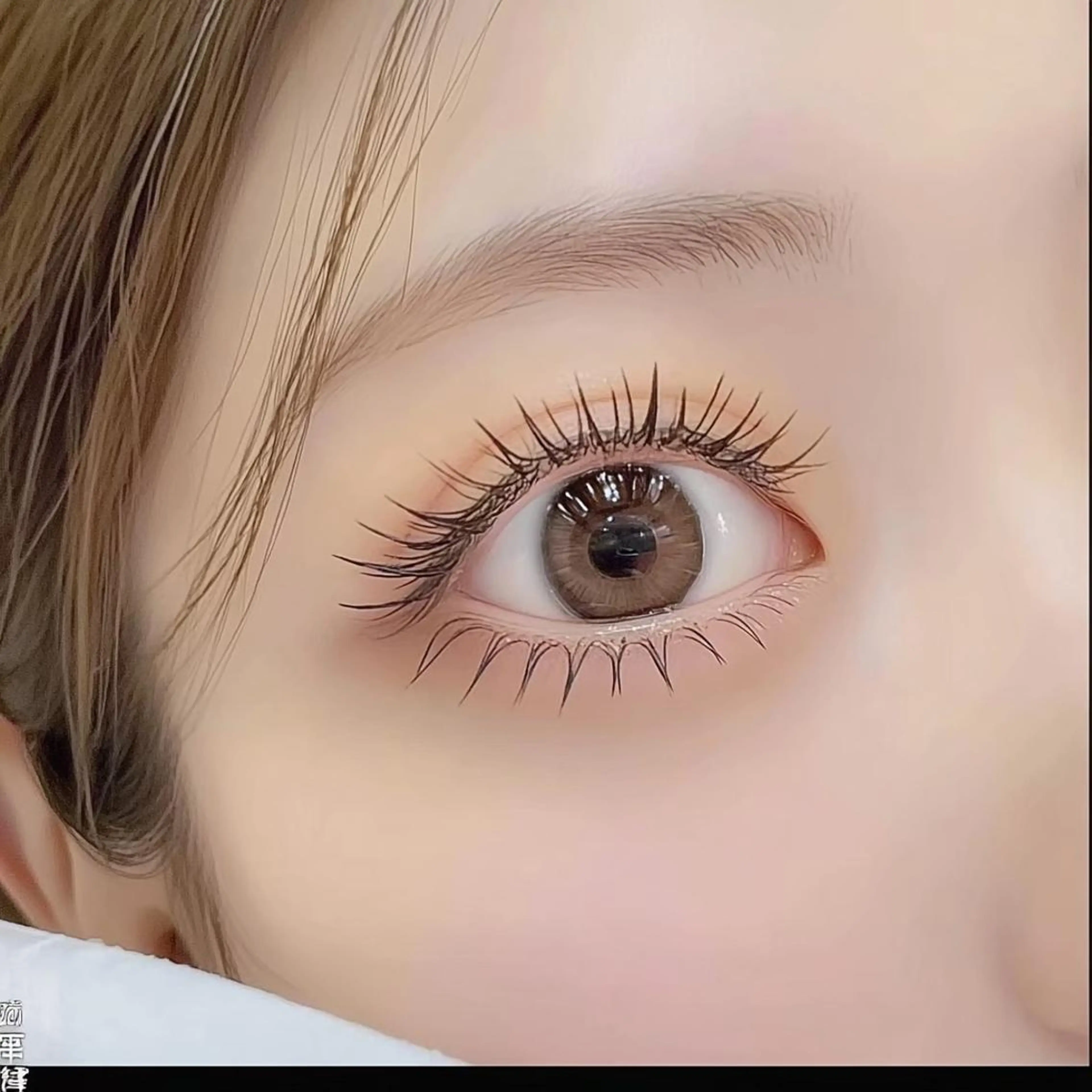 マツエク・マツパ 束感まつ毛 パリジェンヌラッシュリフト まつげパーマ マツパ 𝐫𝐢𝐬𝐞🤍 梅田マツパ/マツエクのマツエク・マツパデザイン