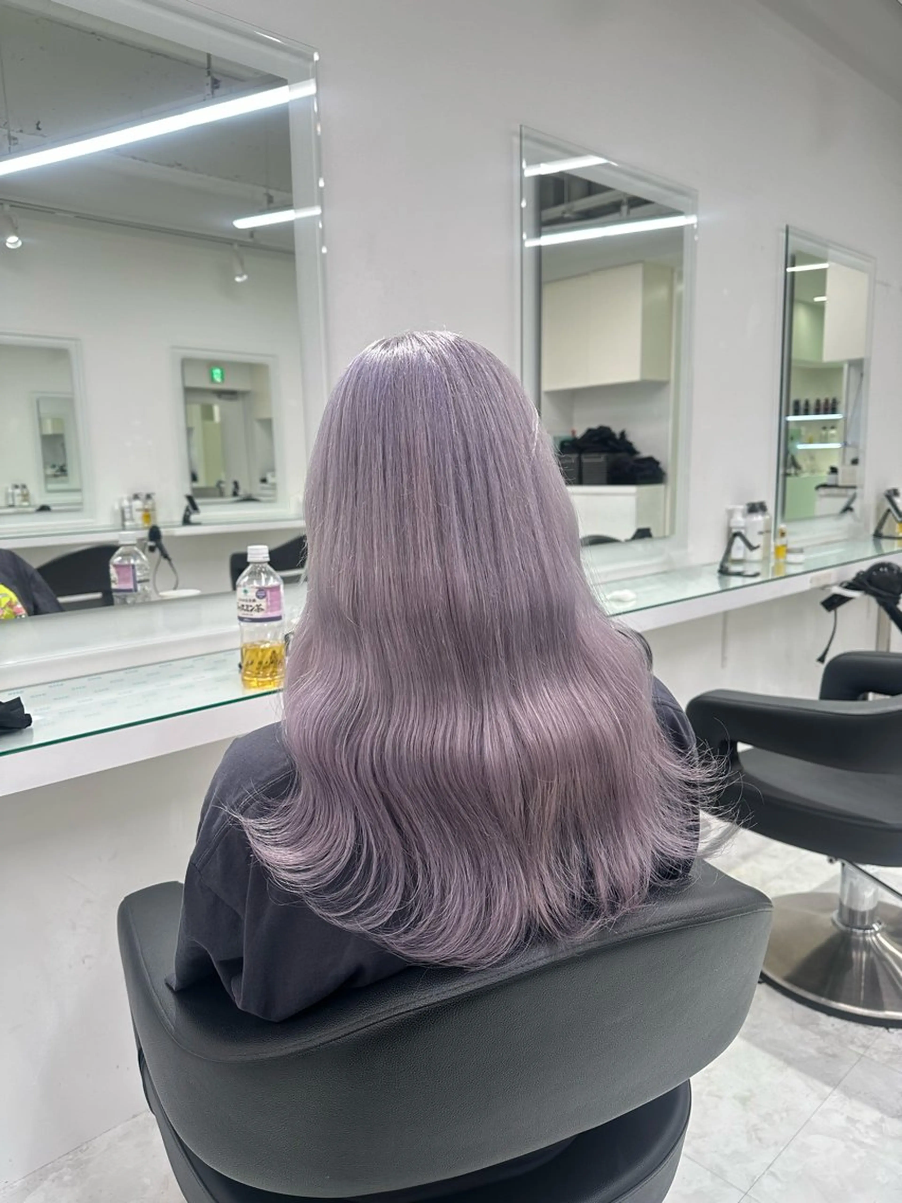 ロング カラー ヘアカラー トリートメント ヘッドスパ ヘアセット ❄最強かわいいカラー ❄️MINA❄️のヘアスタイル