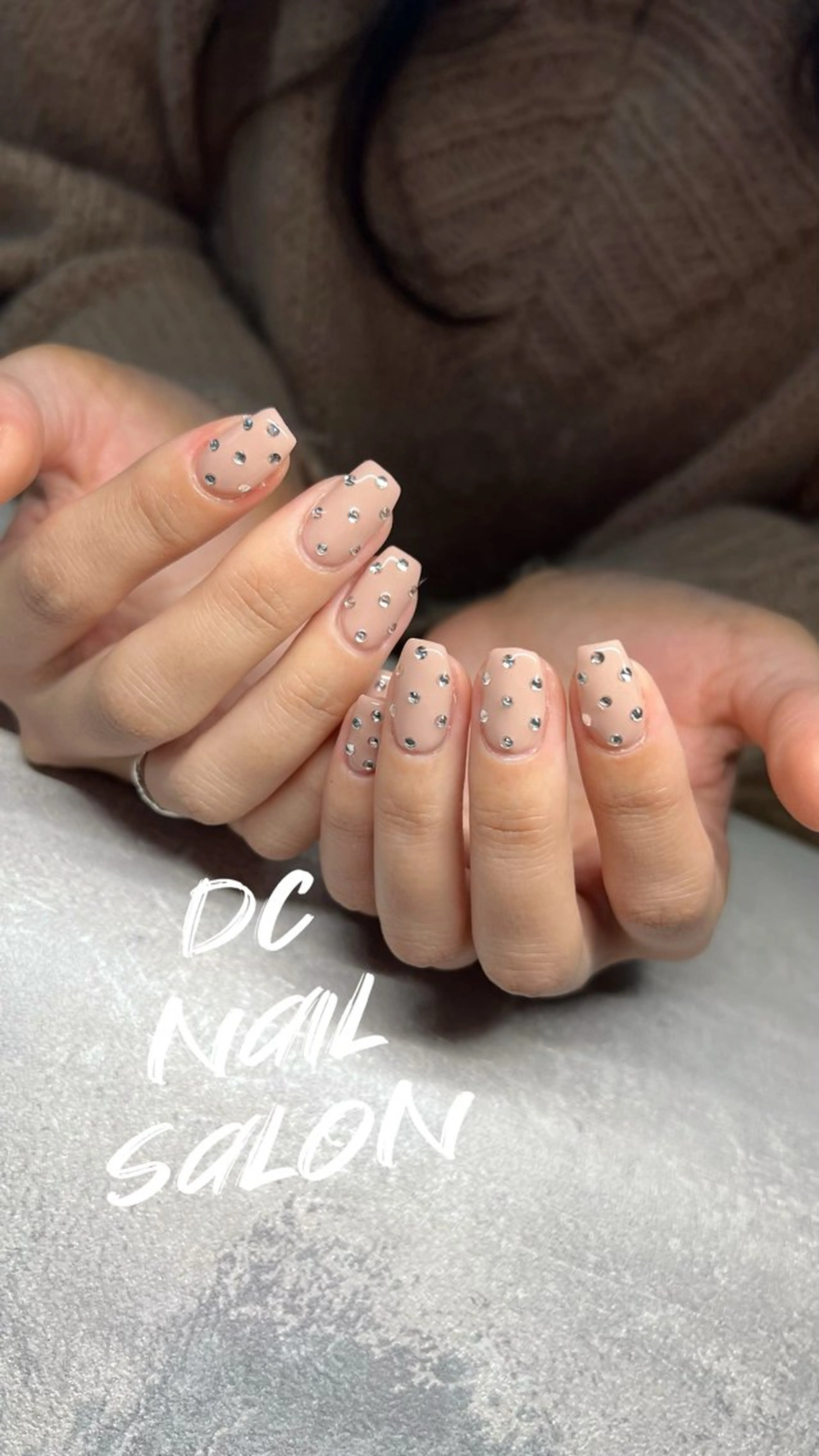 ネイル アートネイル 入学式 フレンチネイル ジェルネイル グラデーション DC nail salonのネイルデザイン