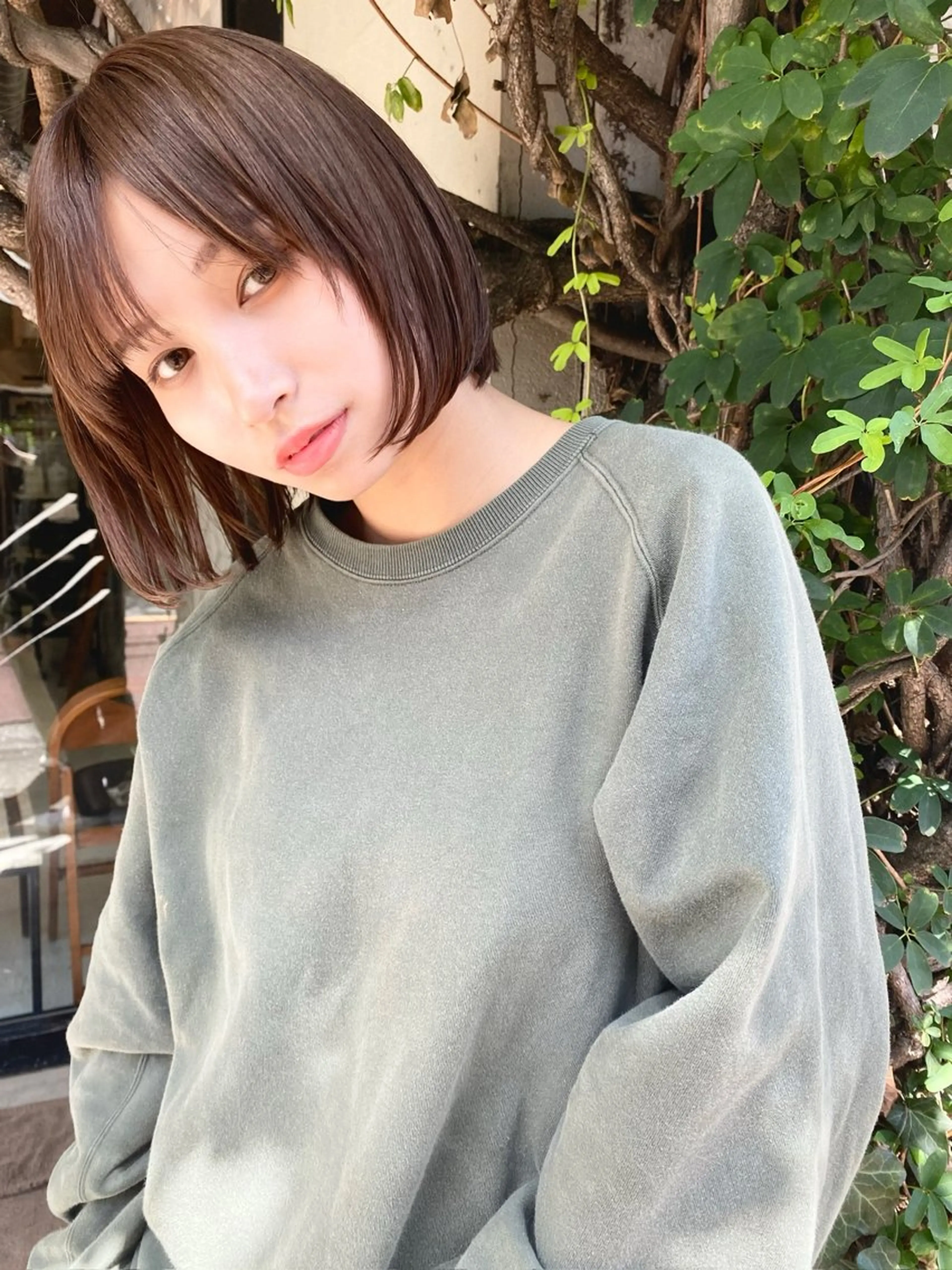 ショート カラー カット トリートメント 鳥海 海のヘアスタイル