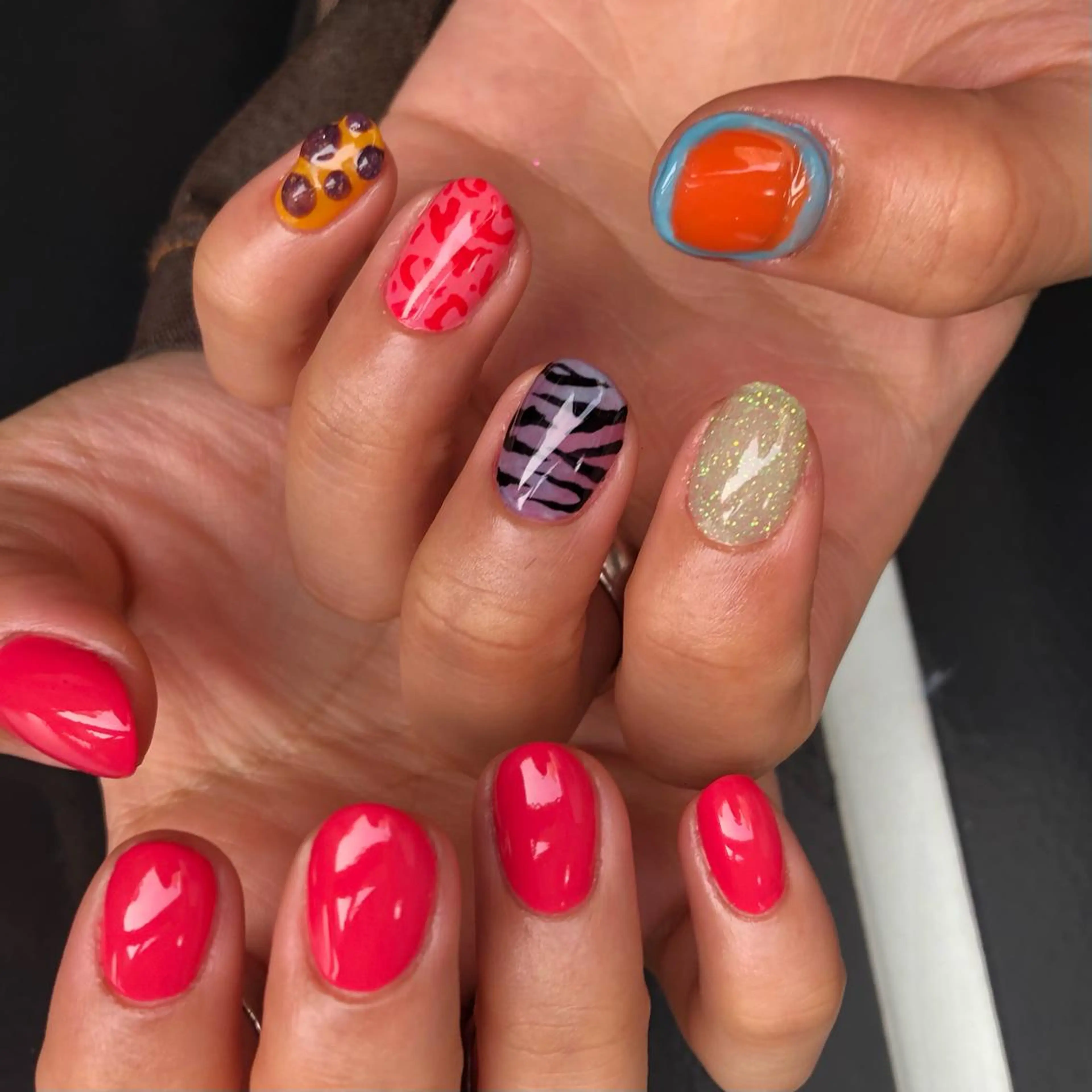 ネイル アートネイル le'a moe KONAMIのネイルデザイン