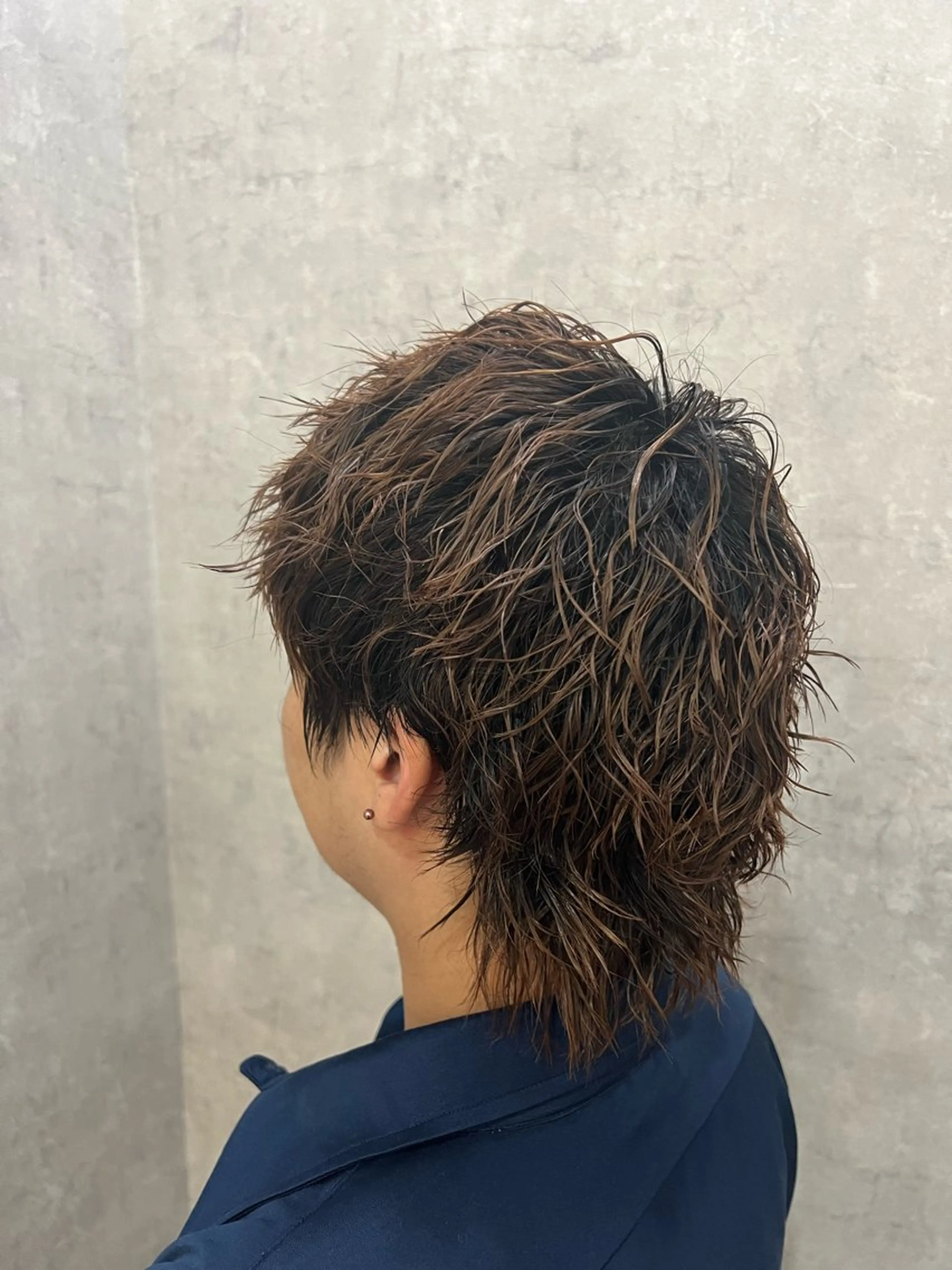 パーマ 米林 遼のヘアスタイル