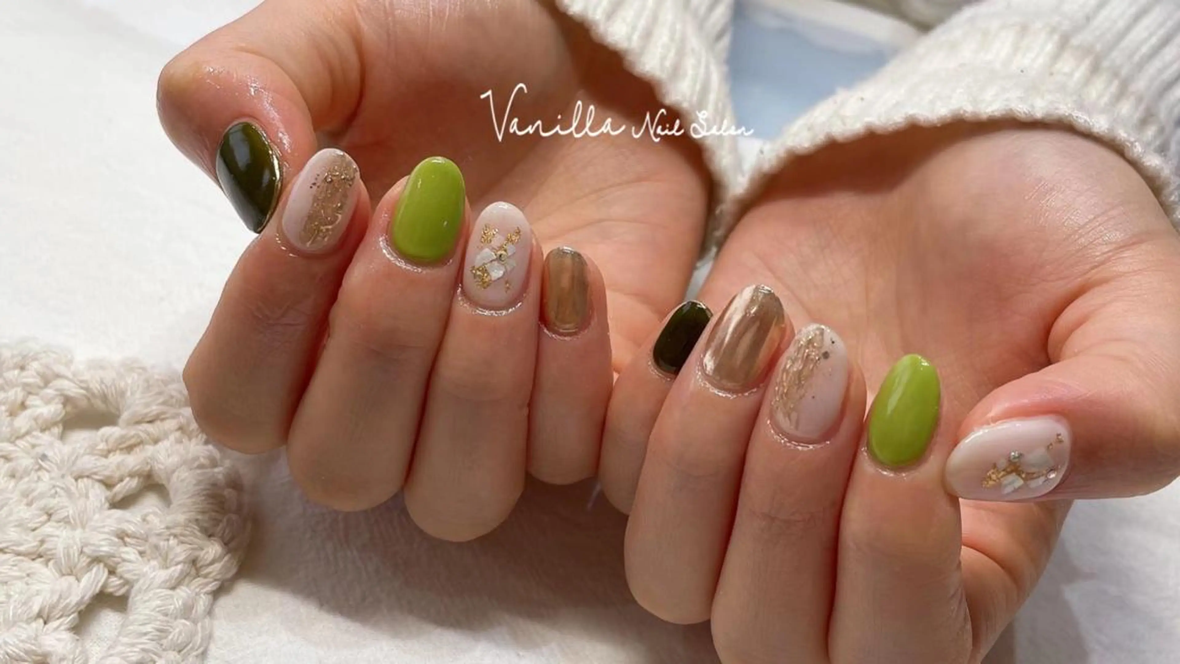 ネイル Vanilla ネイルサロン 西川口のネイルデザイン