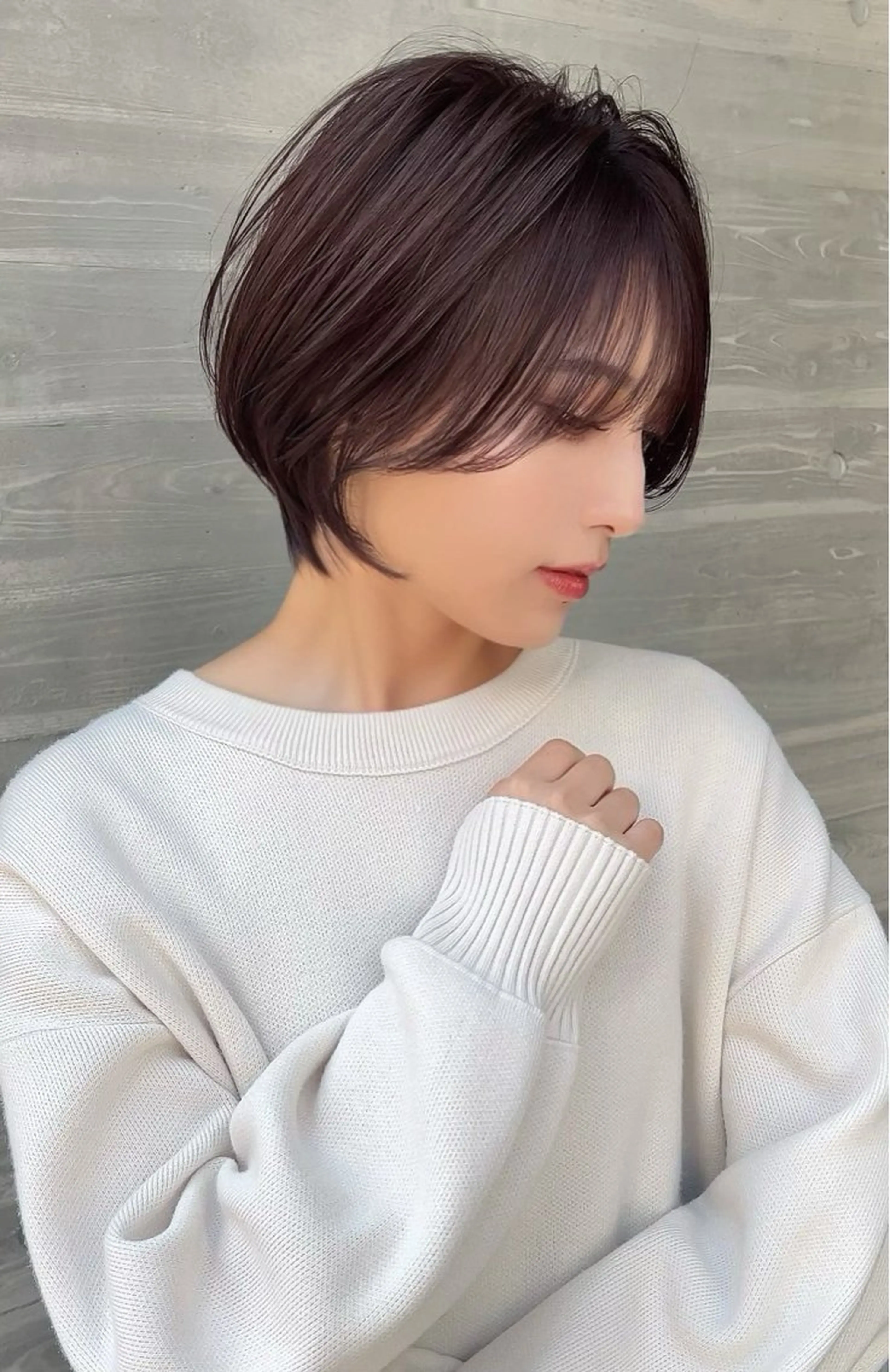 ショート 大宮🫧艶カラー🩵 YUIのヘアスタイル