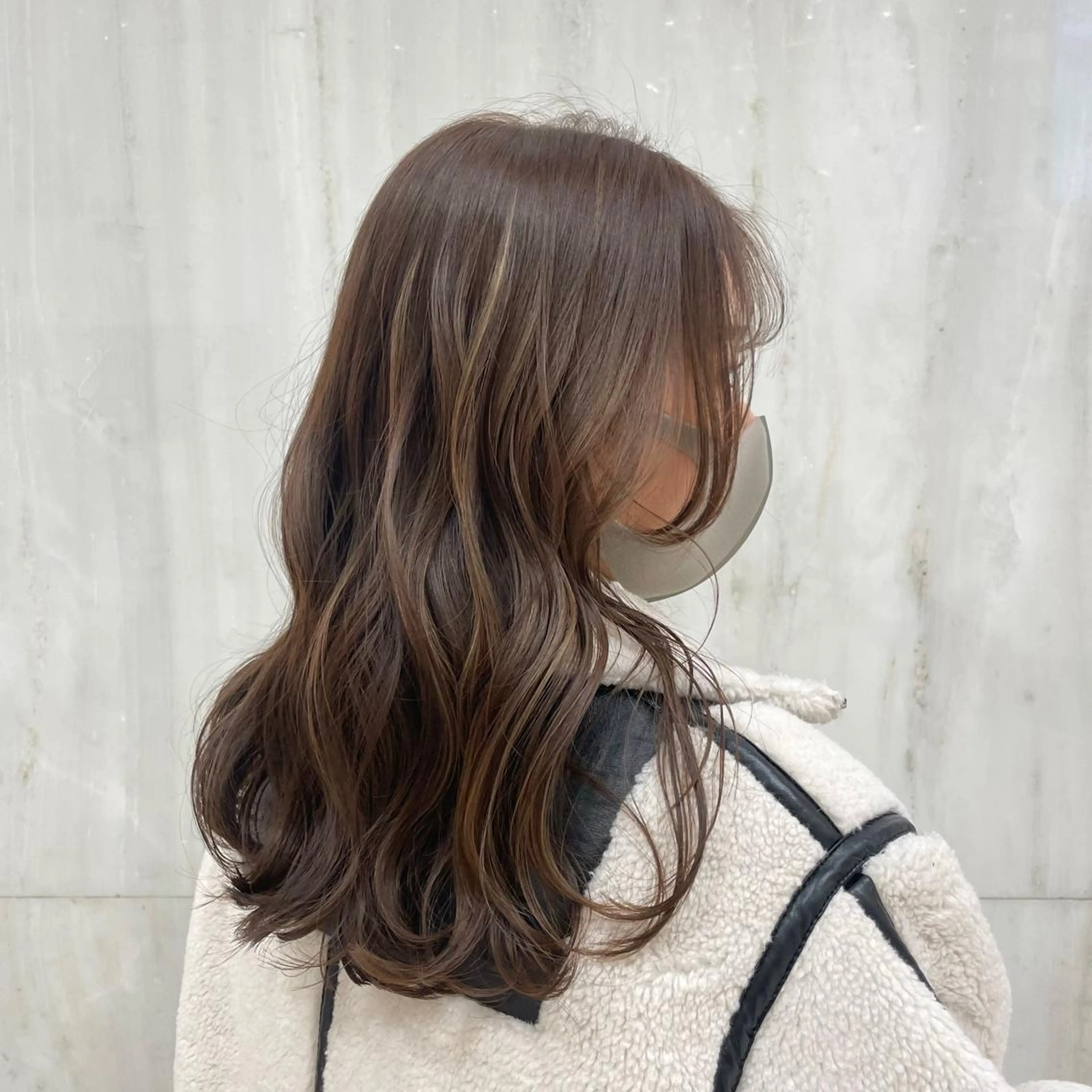 セミロング カラー ヘアカラー aki/ハイライト /カラー専門美容師♡のヘアスタイル